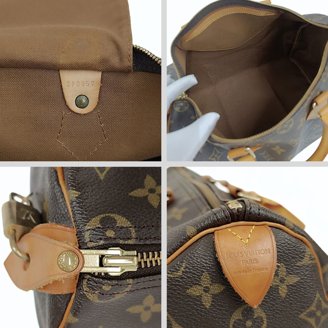 Louis Vuitton Louis Vuitton Speedy 35 monogram handbag - '10s