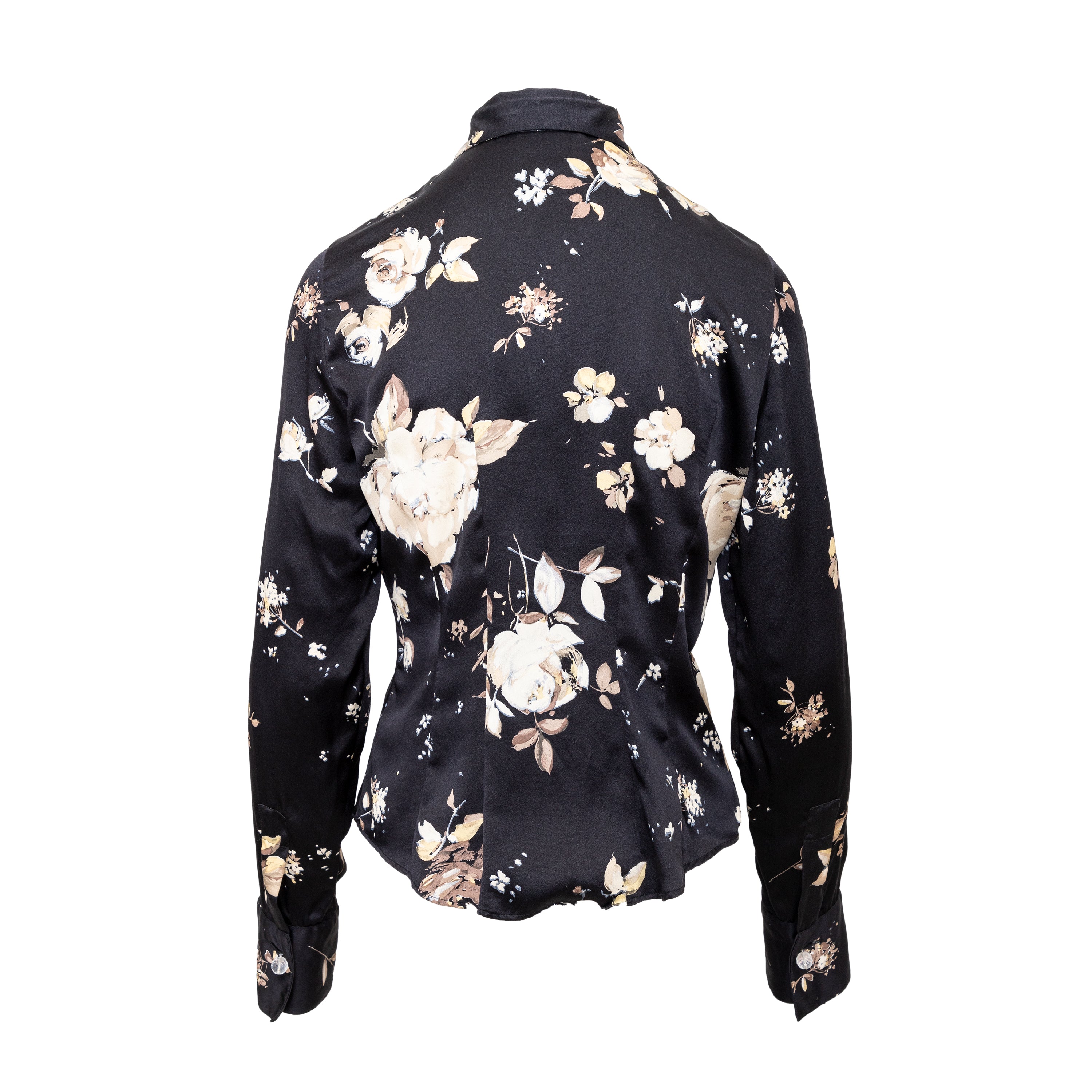 Roberto Cavalli Flower Printed Shirt - '00s