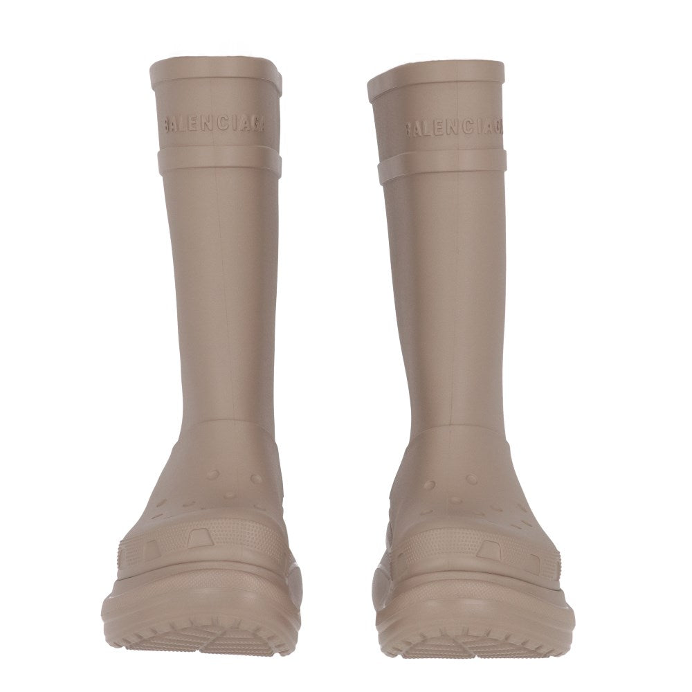 Balenciaga x Crocs Taupe Rubber Boots - 2020s