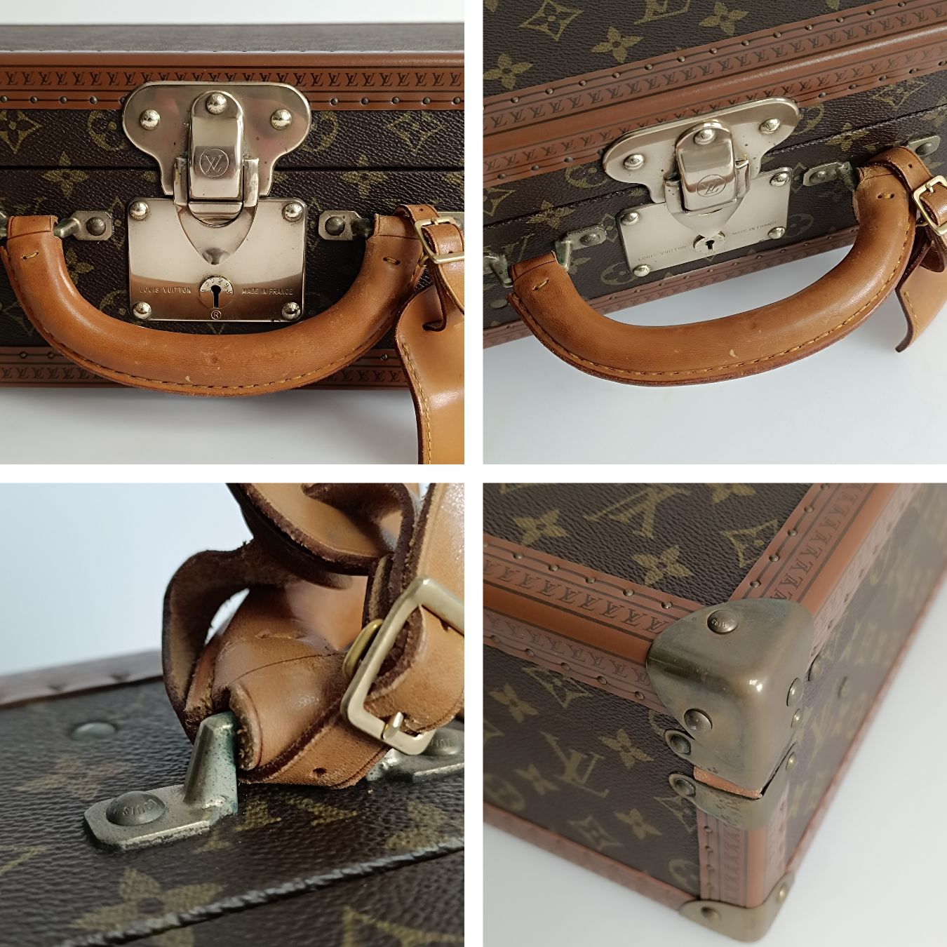 Louis Vuitton Louis Vuitton borsa vintage Cotteville 45 in tela monogram - '10s