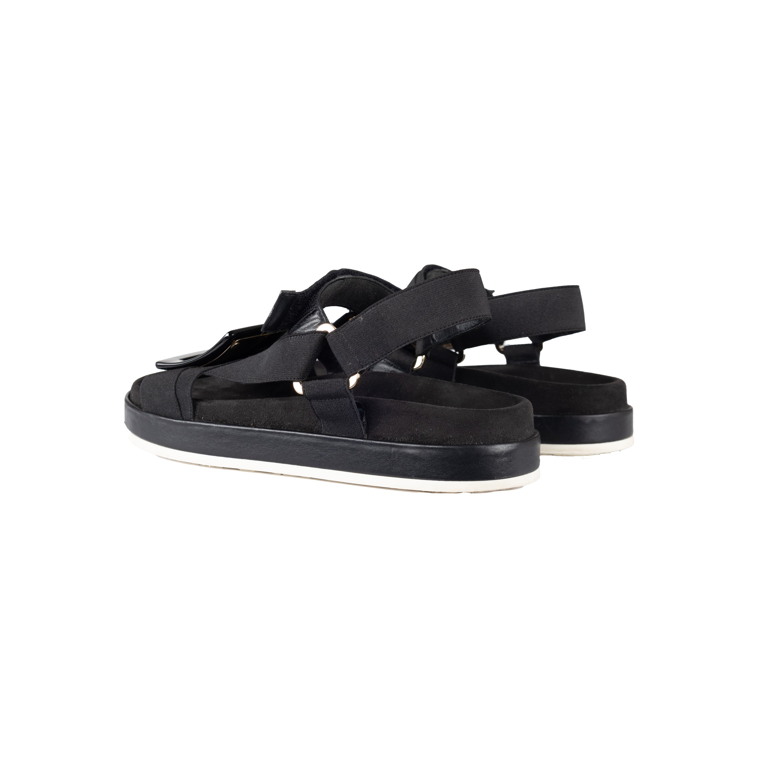 Roger Vivier Viv' Rangers Buckle Sandals - '10s