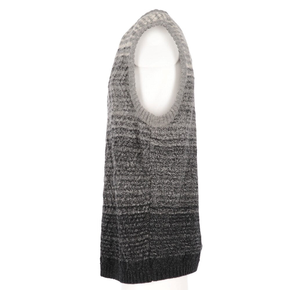 Ungaro Grey Shaded Knitted Vest - 2000s