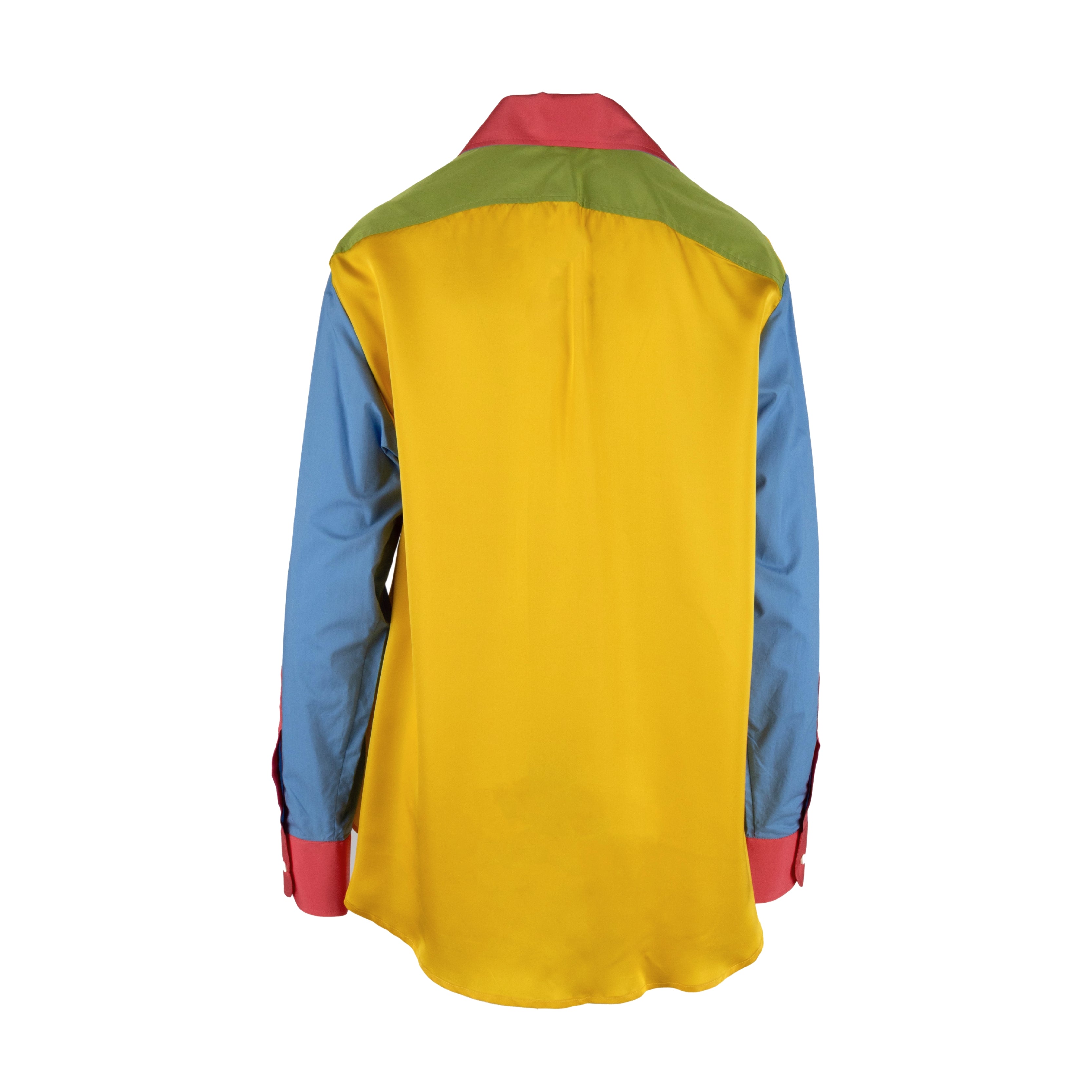 Rubino Gaeta Colorblock Cross Shirt - '20s