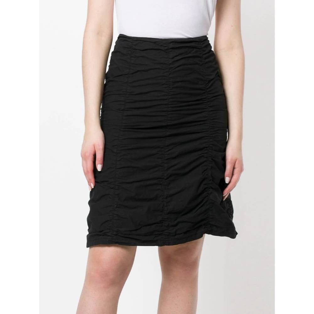 Romeo Gigli Black Cotton Skirt - '00s