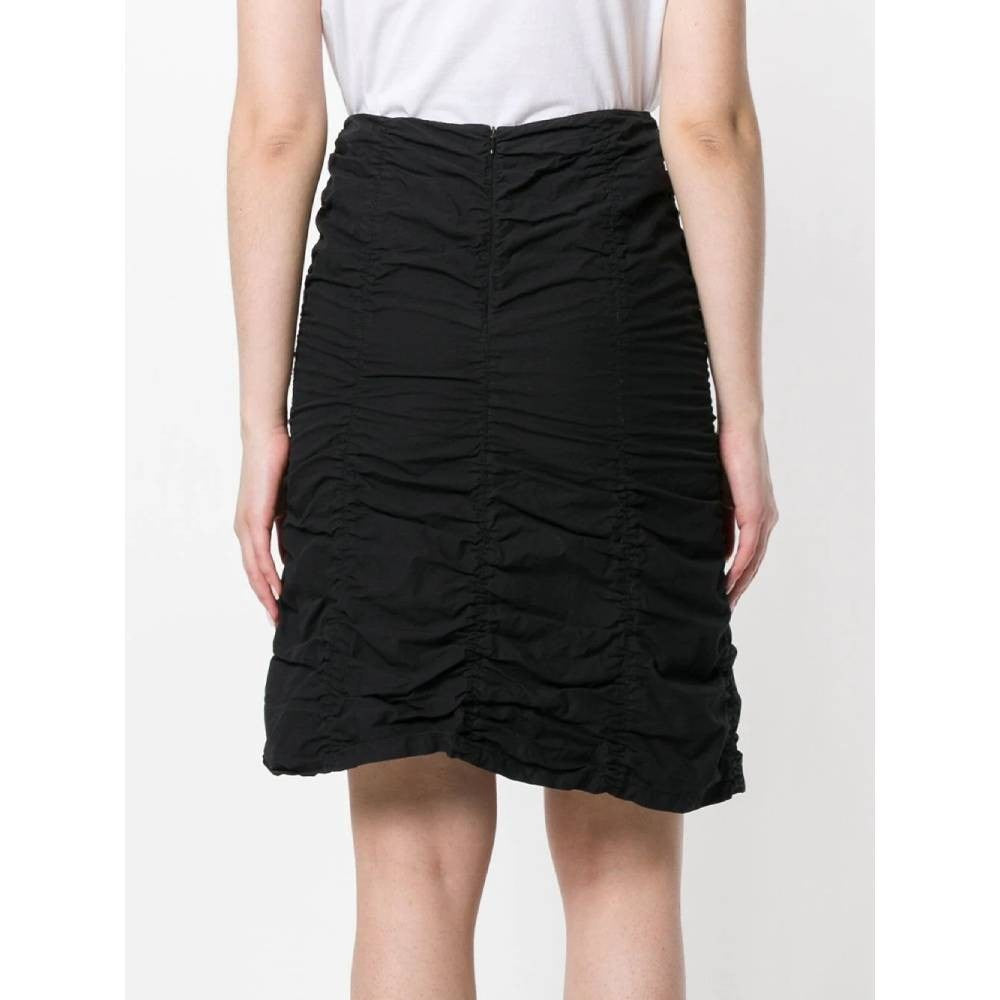 Romeo Gigli Black Cotton Skirt - '00s