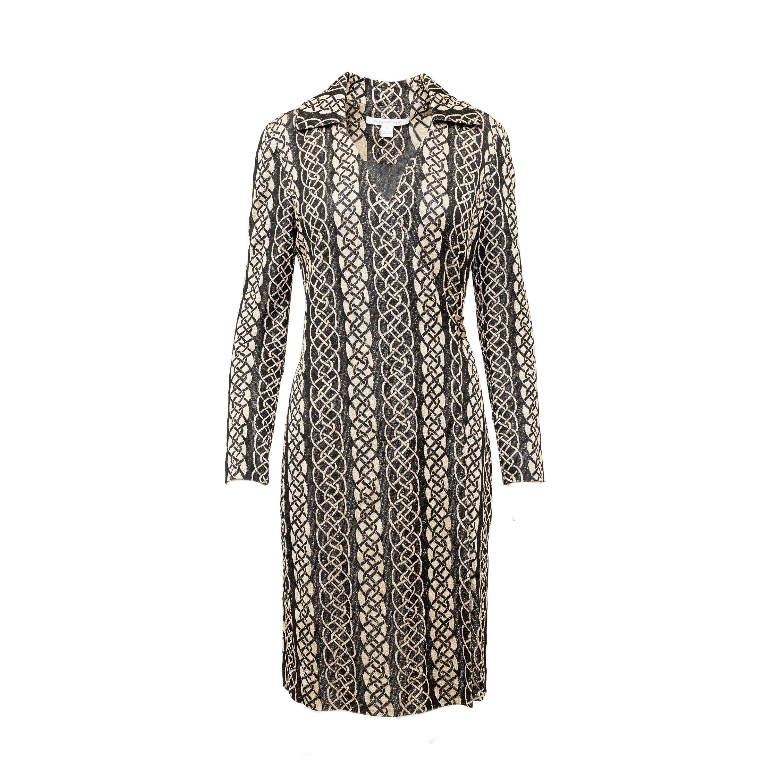 Diane von Furstenberg Sparkling Wrap Dress - '00s