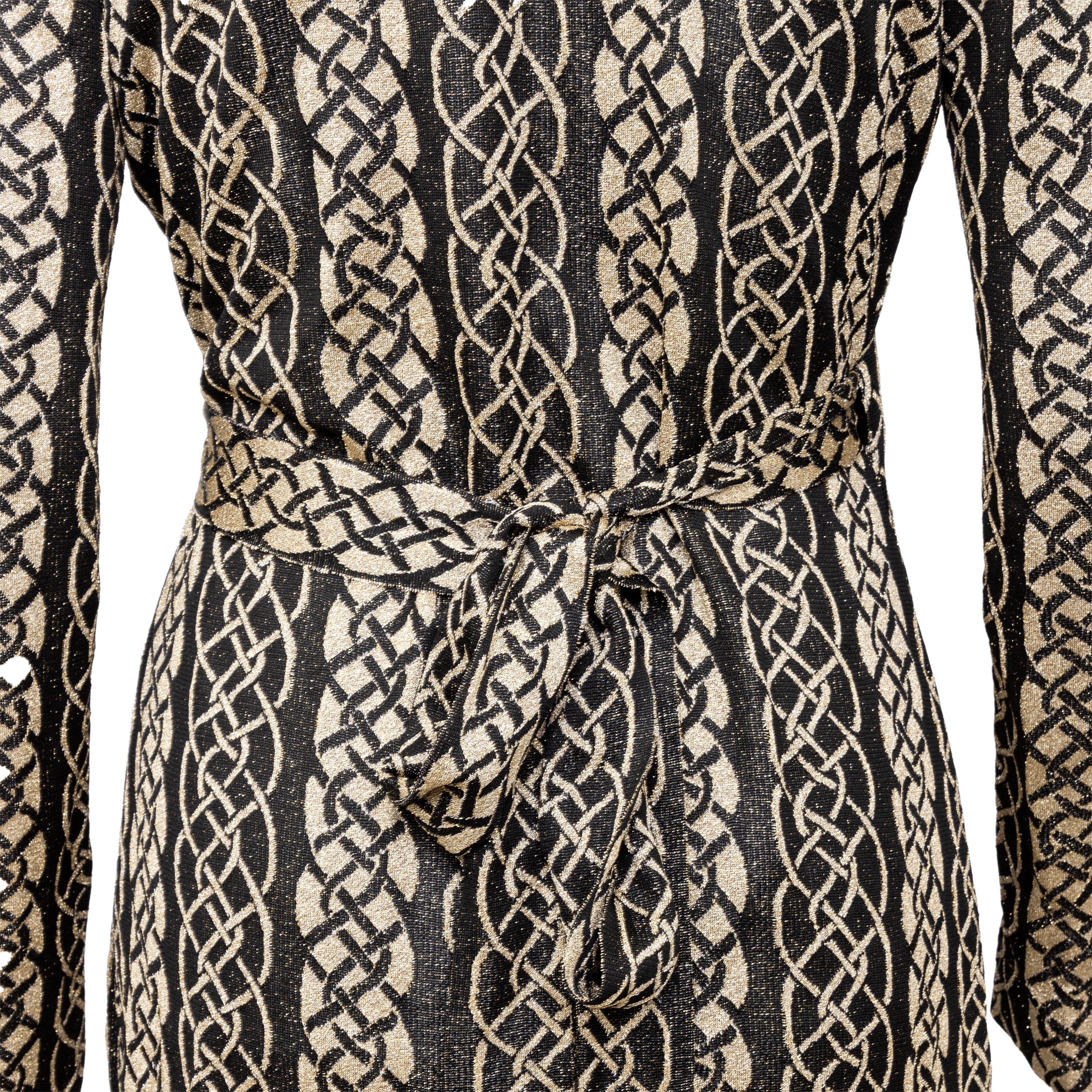 Diane von Furstenberg Sparkling Wrap Dress - '00s