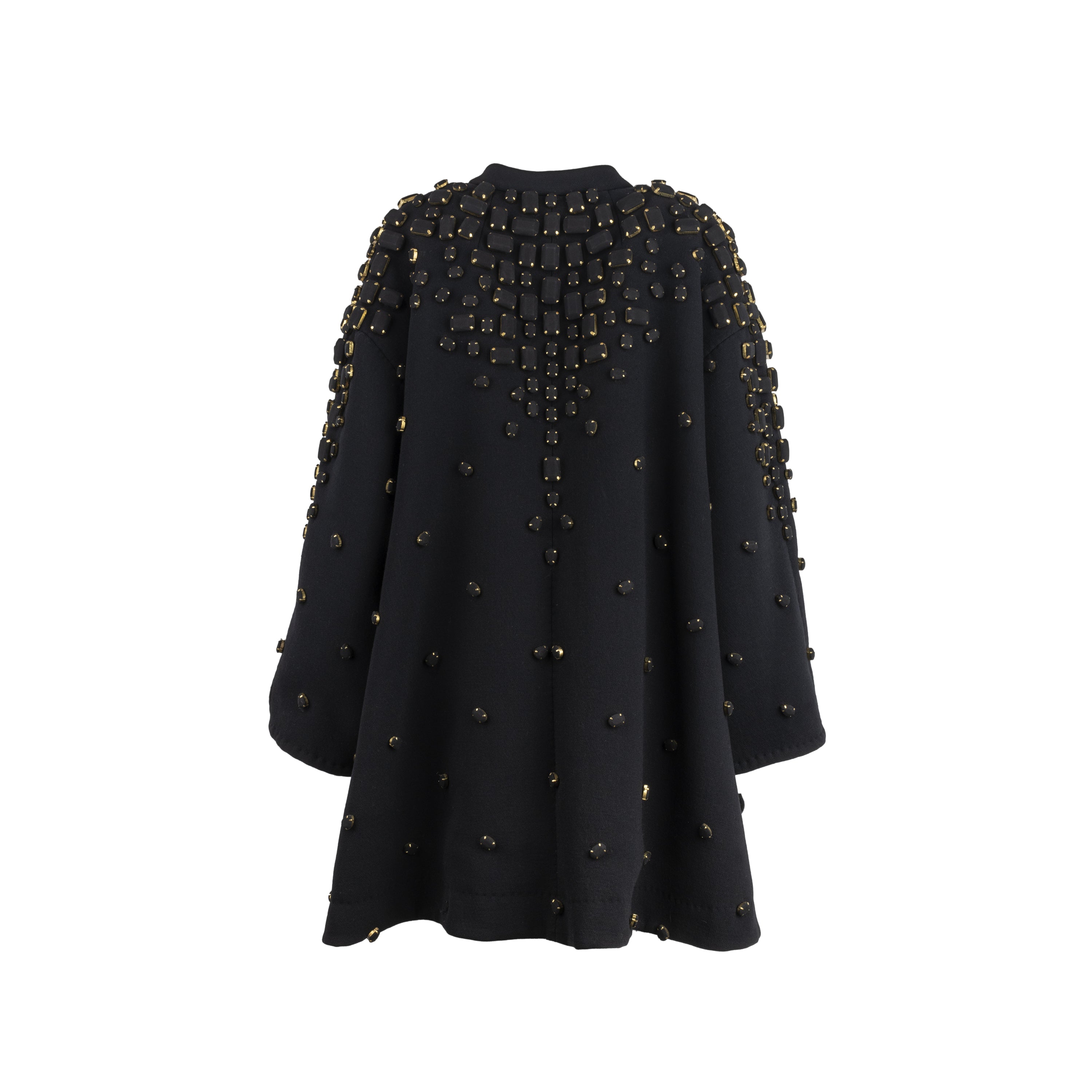 Diliborio Embellished Cape Jacket - '10s