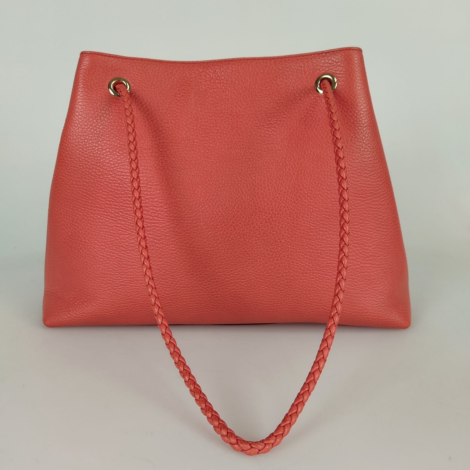 Gucci Gucci Gifford shoulder bag in coral red leather - '10s