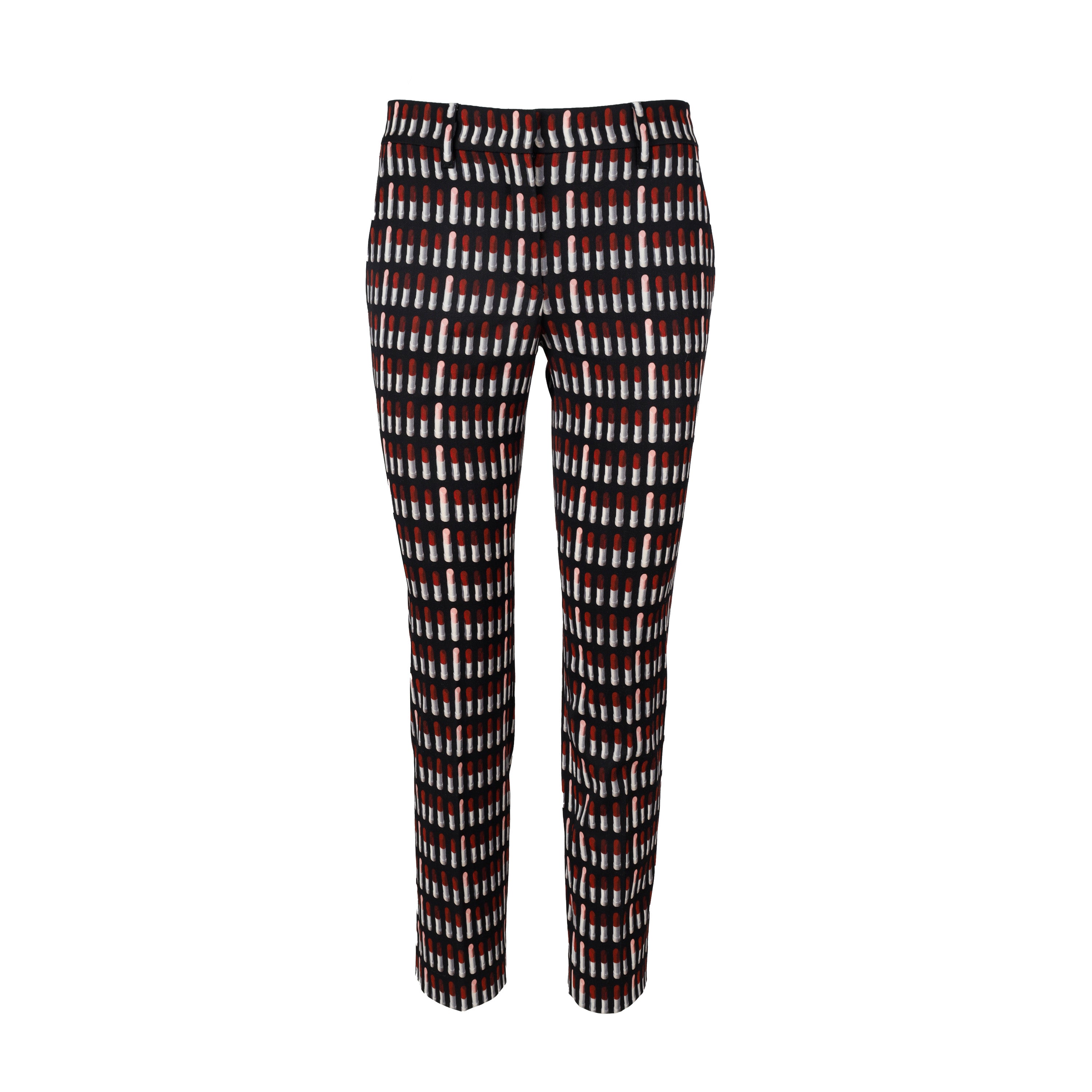 Prada Lipstick Printed Pants - '10s