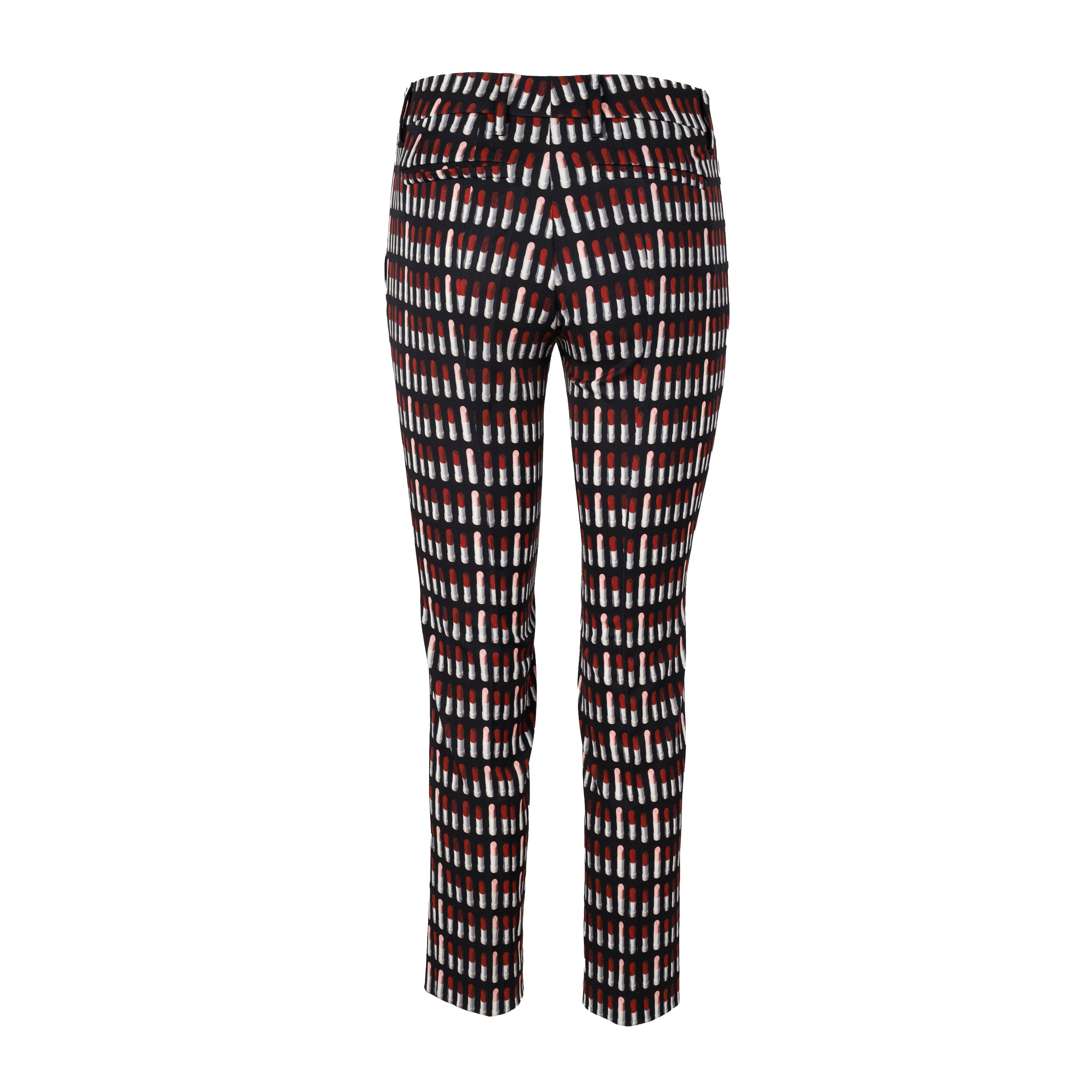 Prada Lipstick Printed Pants - '10s