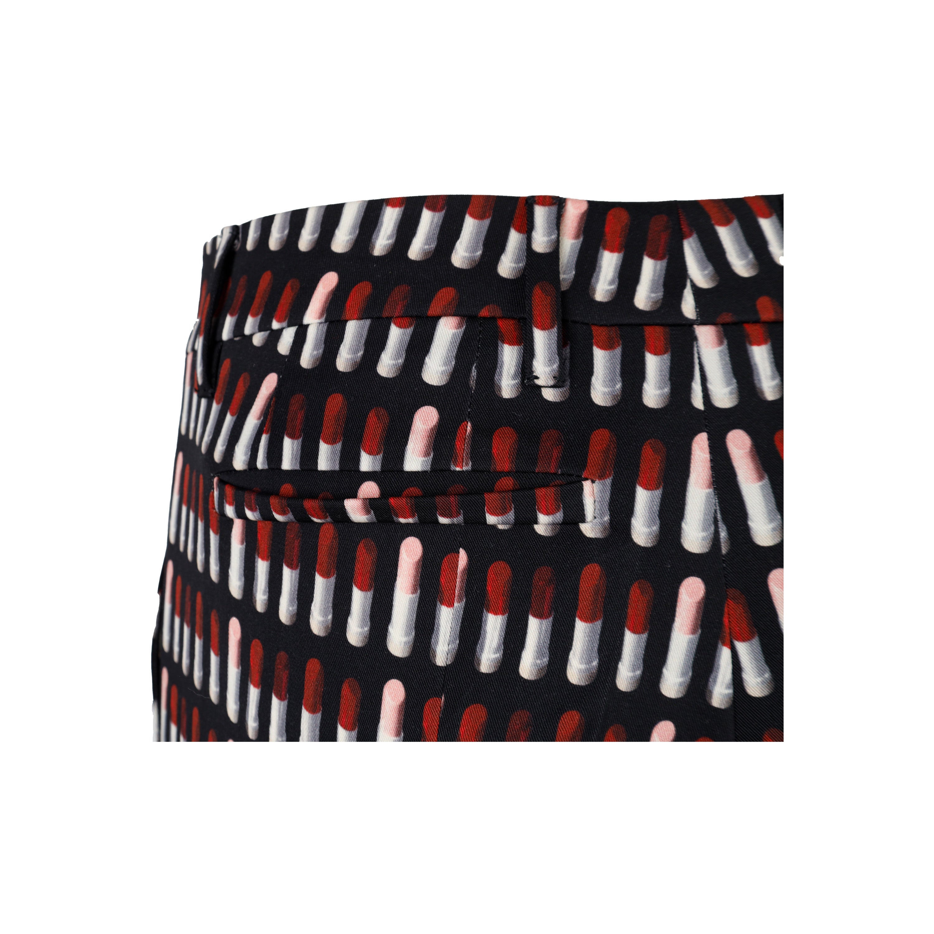 Prada Lipstick Printed Pants - '10s