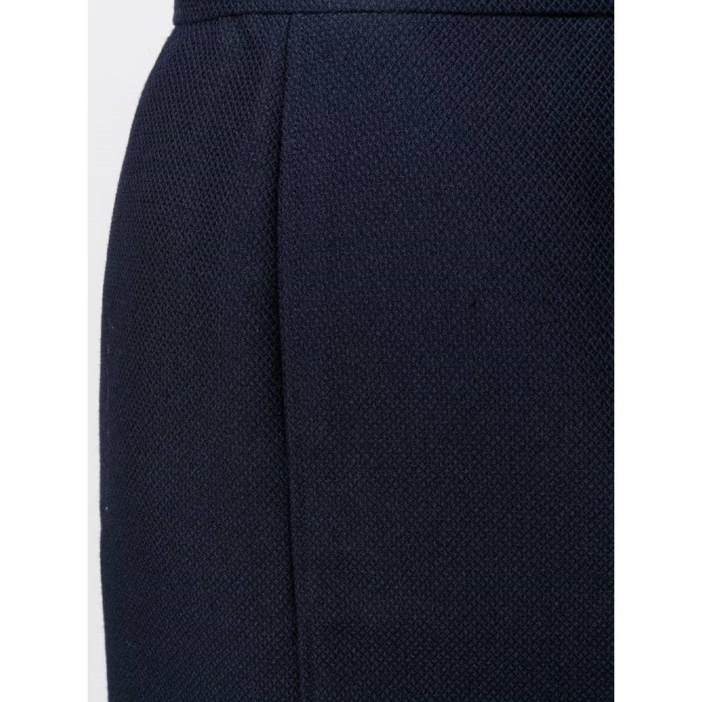 Chanel Blue Wool Skirt - '80s