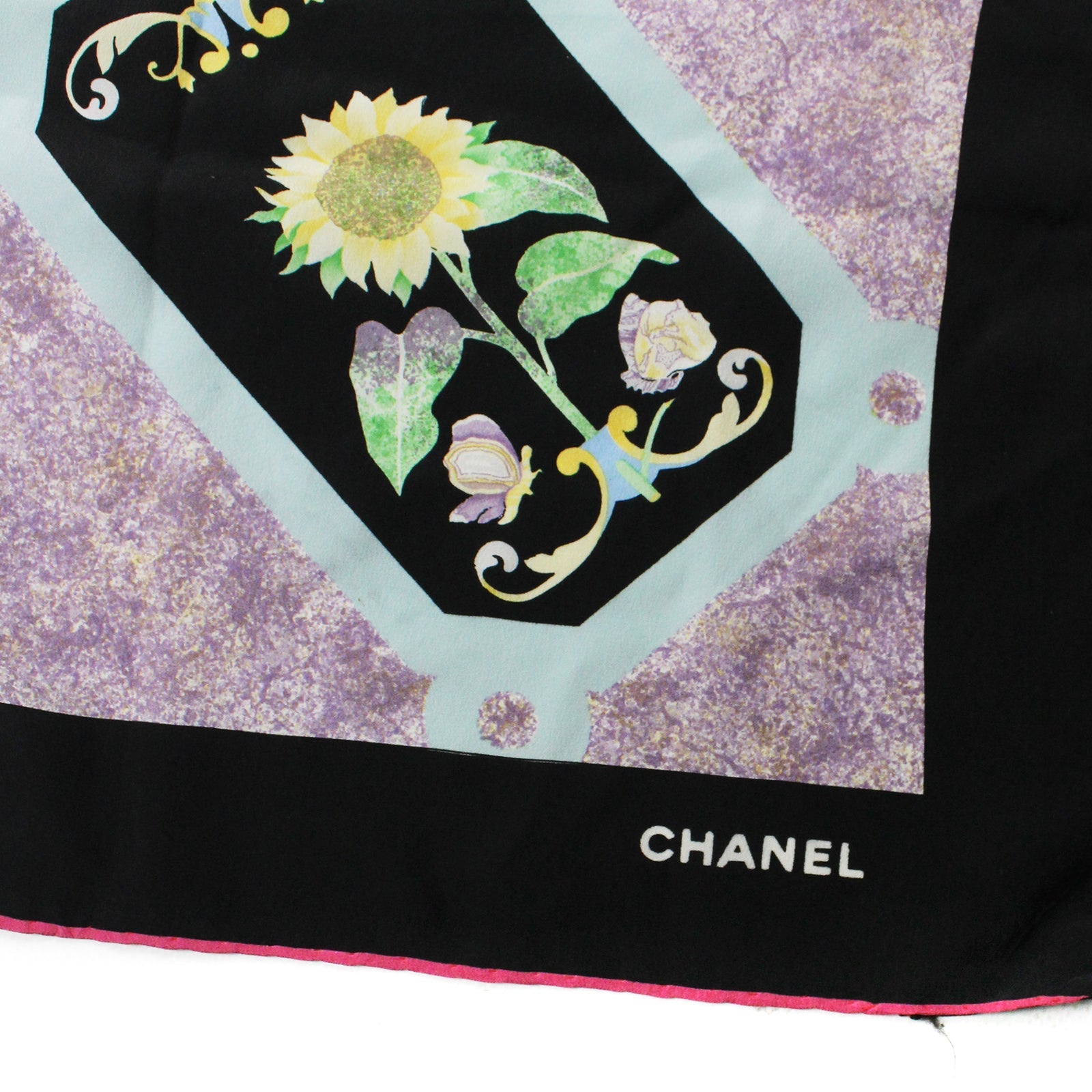 CHANEL Silk handkerchief