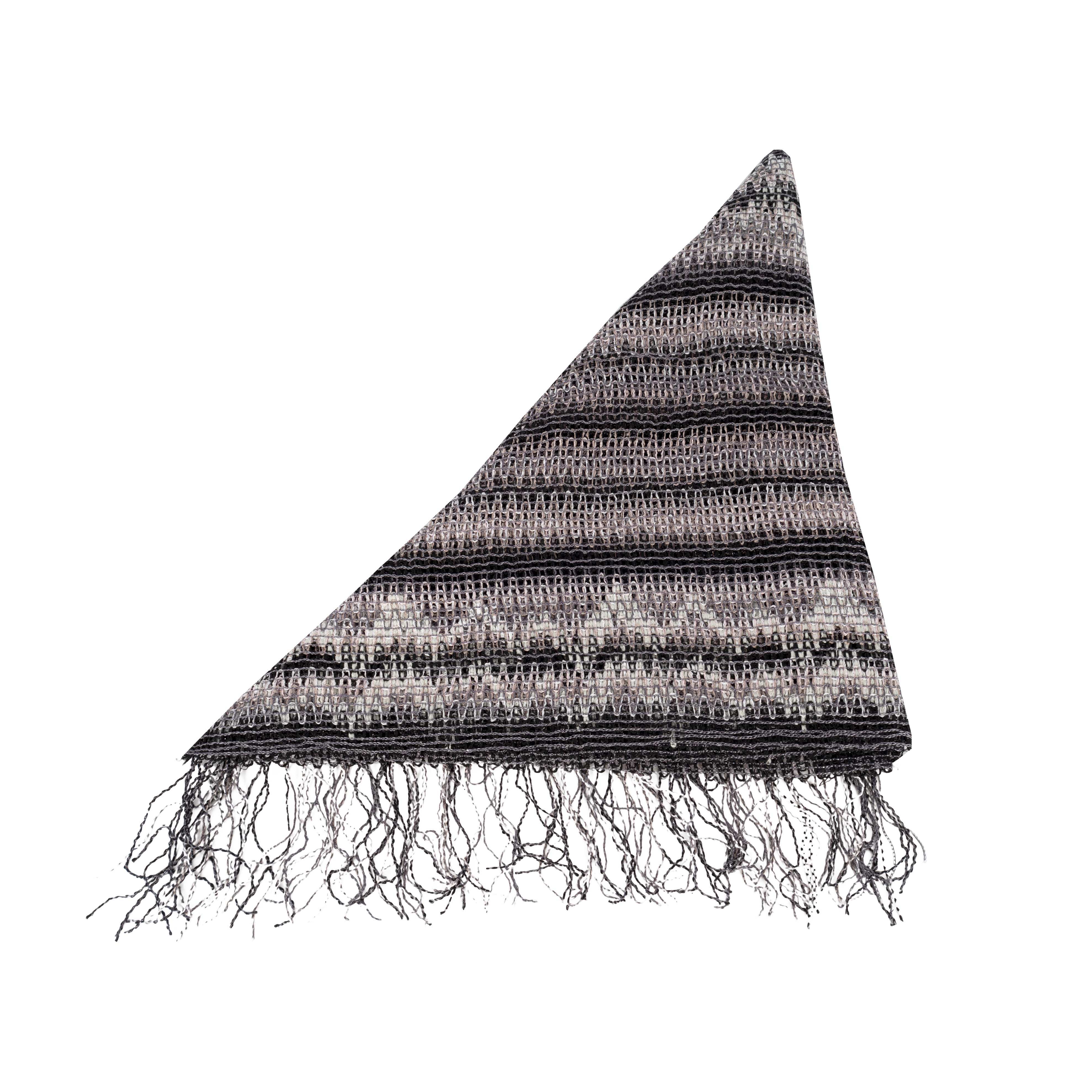 Missoni Chevron Knit Foulard - '10s