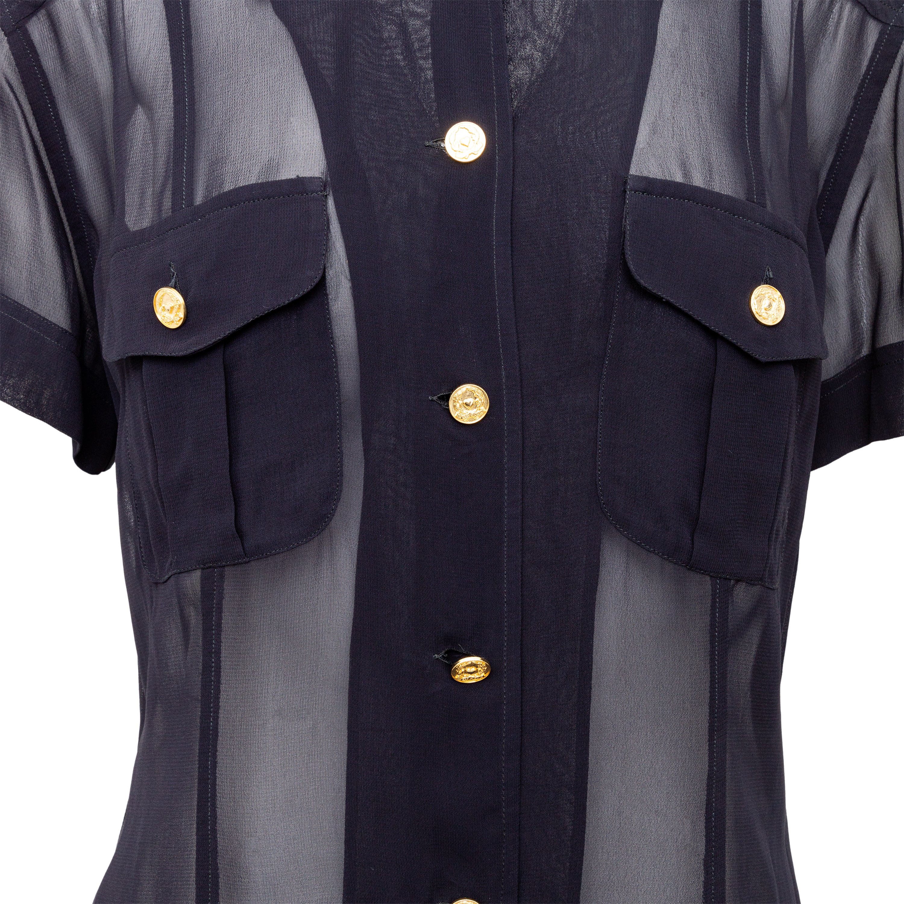 Moschino Cheap and Chic Semi-sheer Shirt - '00s