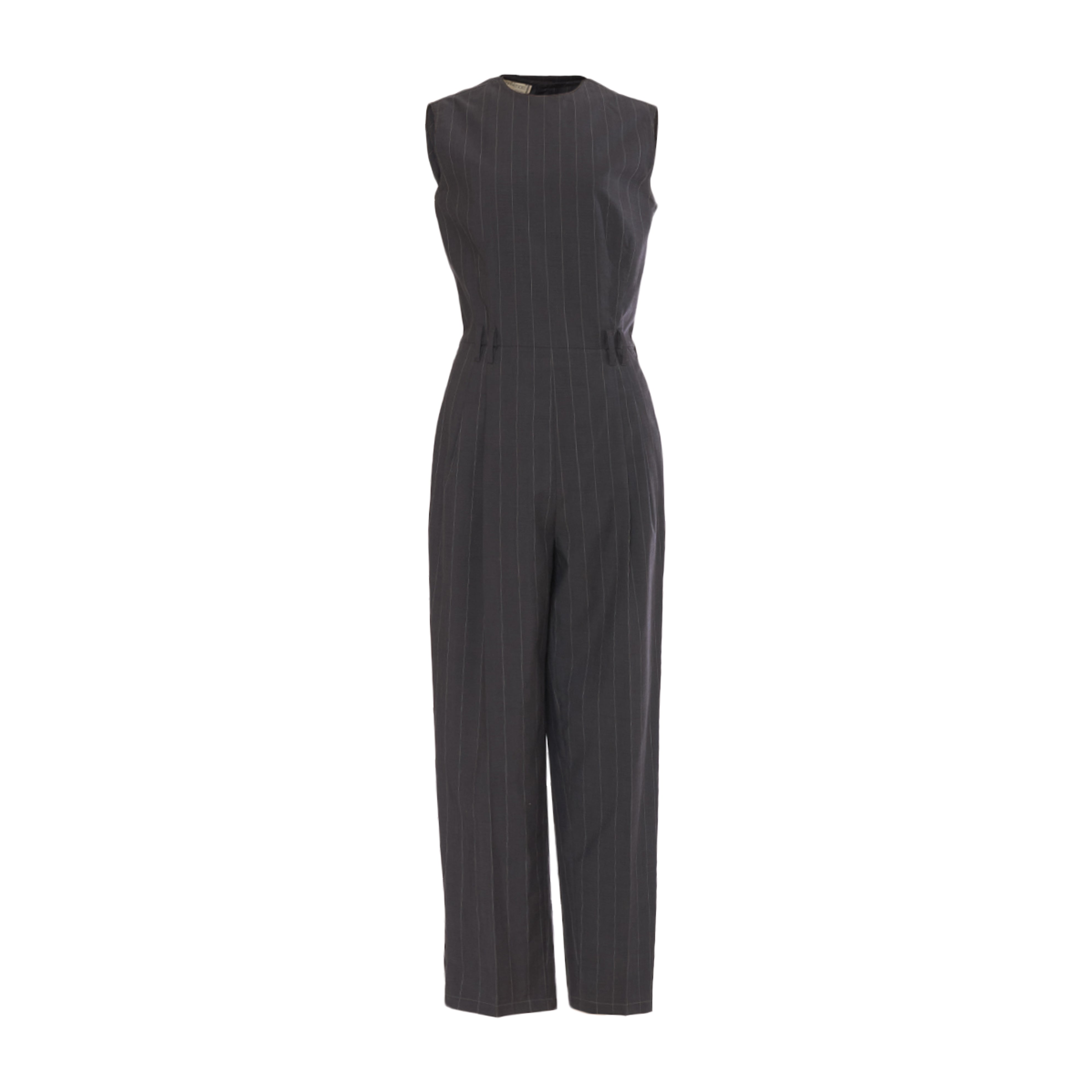 Gianni Versace Pinstripe Jumpsuit and Jacket - '10s