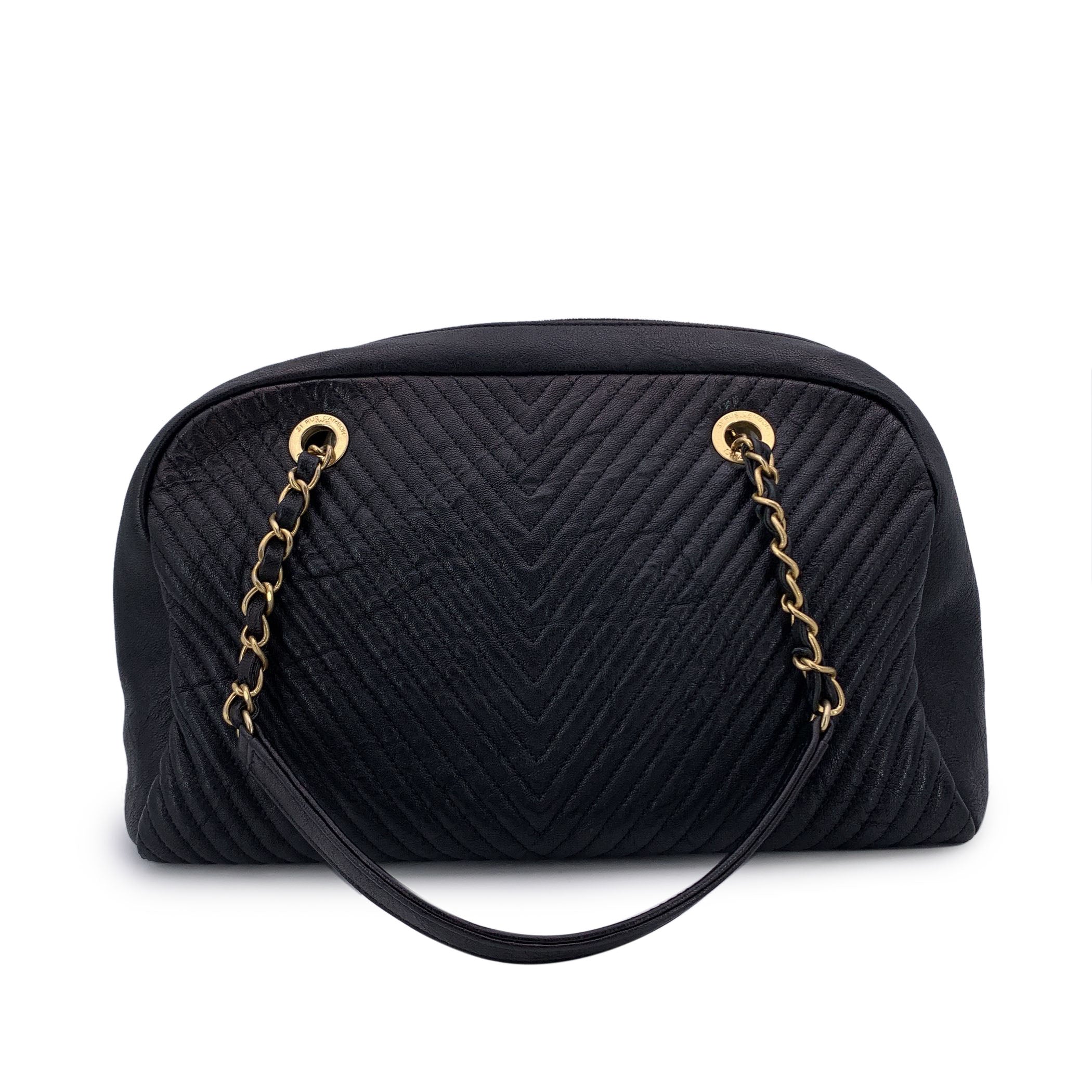 Chanel Handbag Bowling Bag