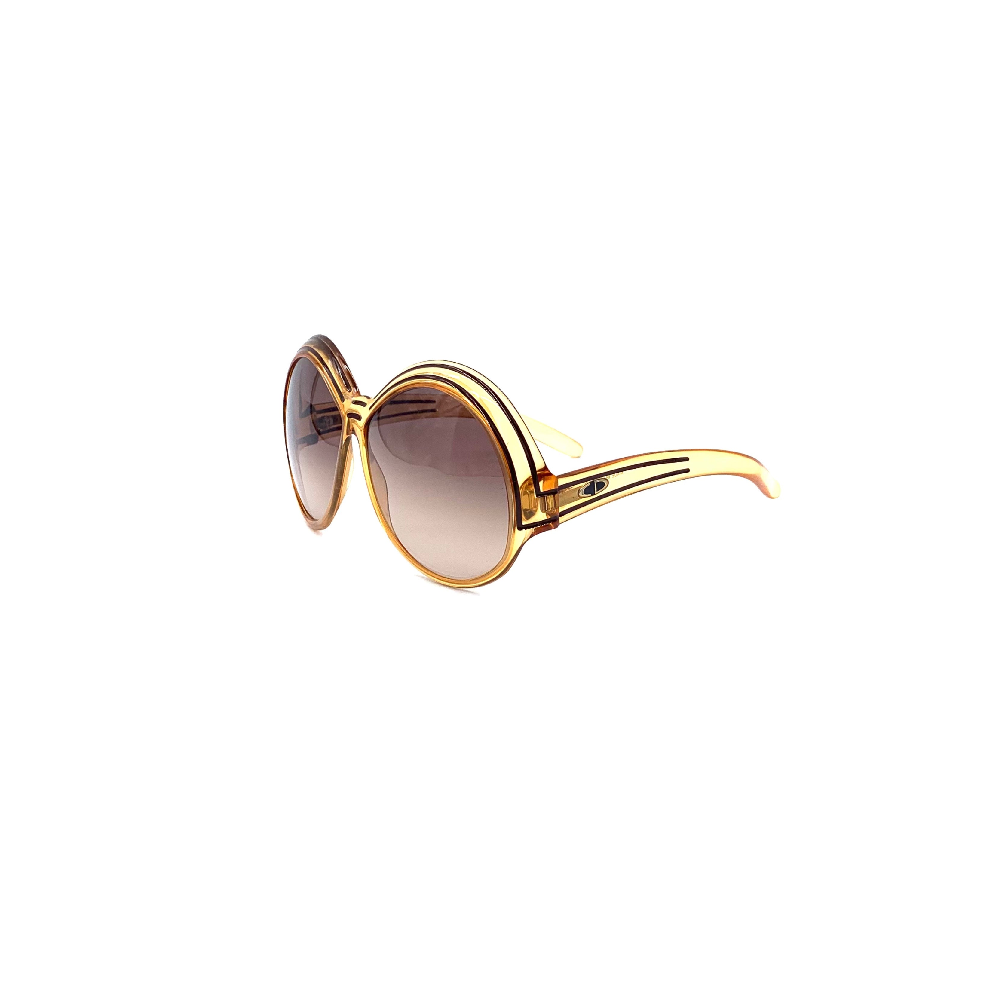 Christian Dior Optyl Round Sunglasses - '70s