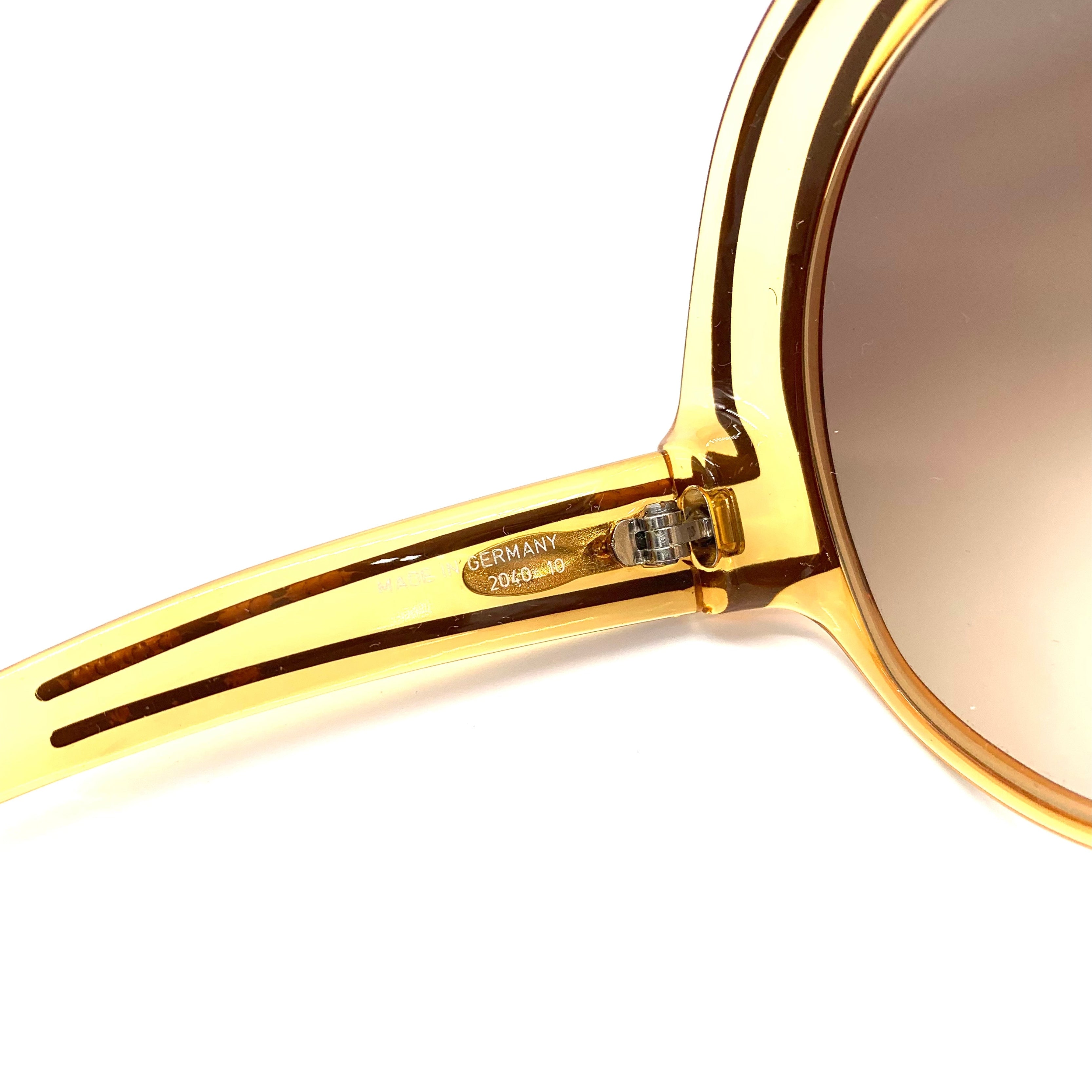 Christian Dior Optyl Round Sunglasses - '70s