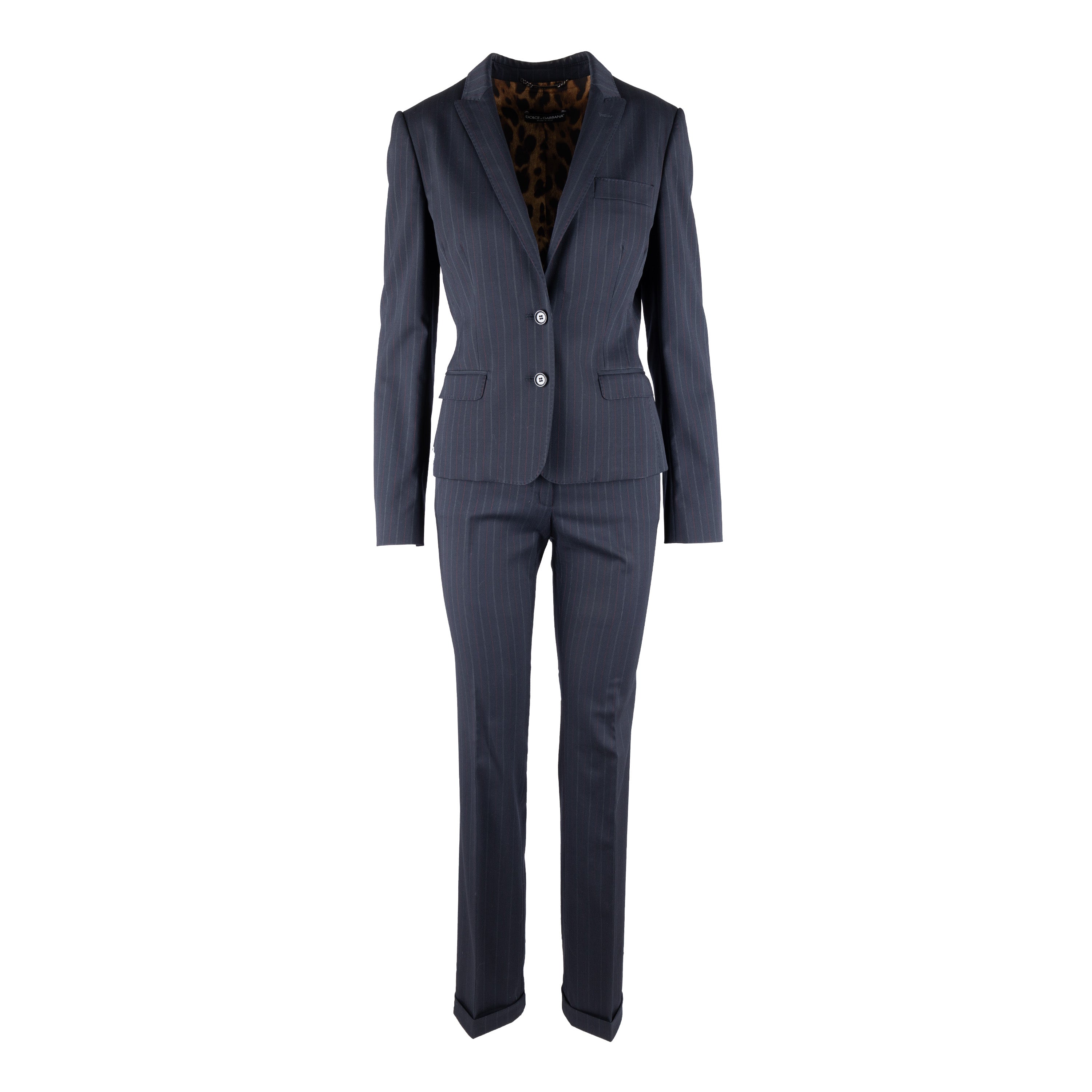 Dolce  Gabbana Stripe Suit - '10s