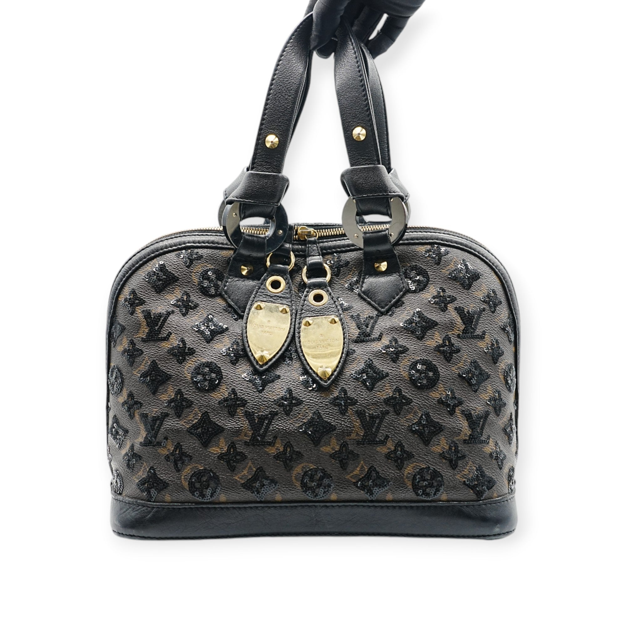 Louis Vuitton Limited Edition Alma PM Monogram Eclipse - '00s