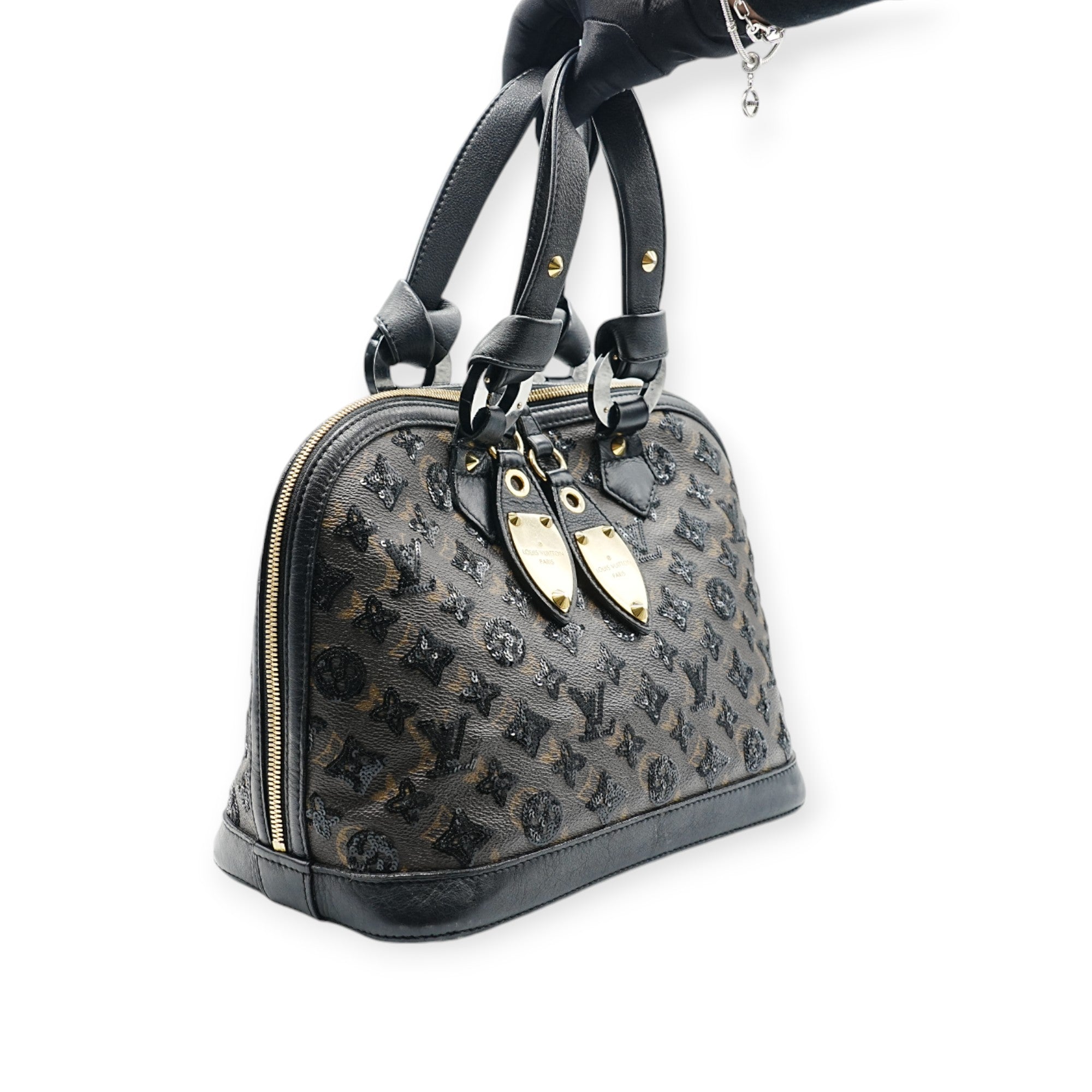 Louis Vuitton Limited Edition Alma PM Monogram Eclipse - '00s