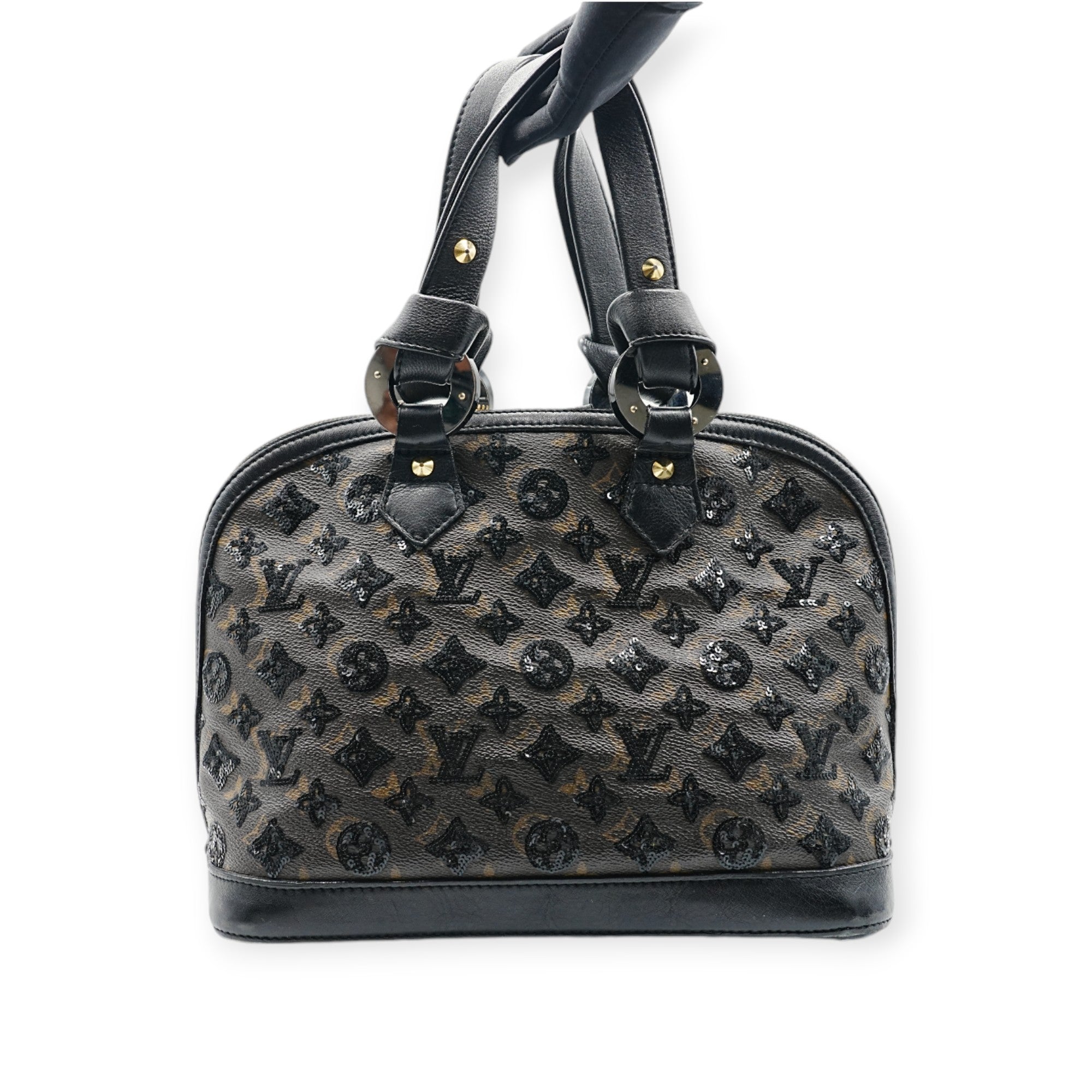 Louis Vuitton Limited Edition Alma PM Monogram Eclipse - '00s