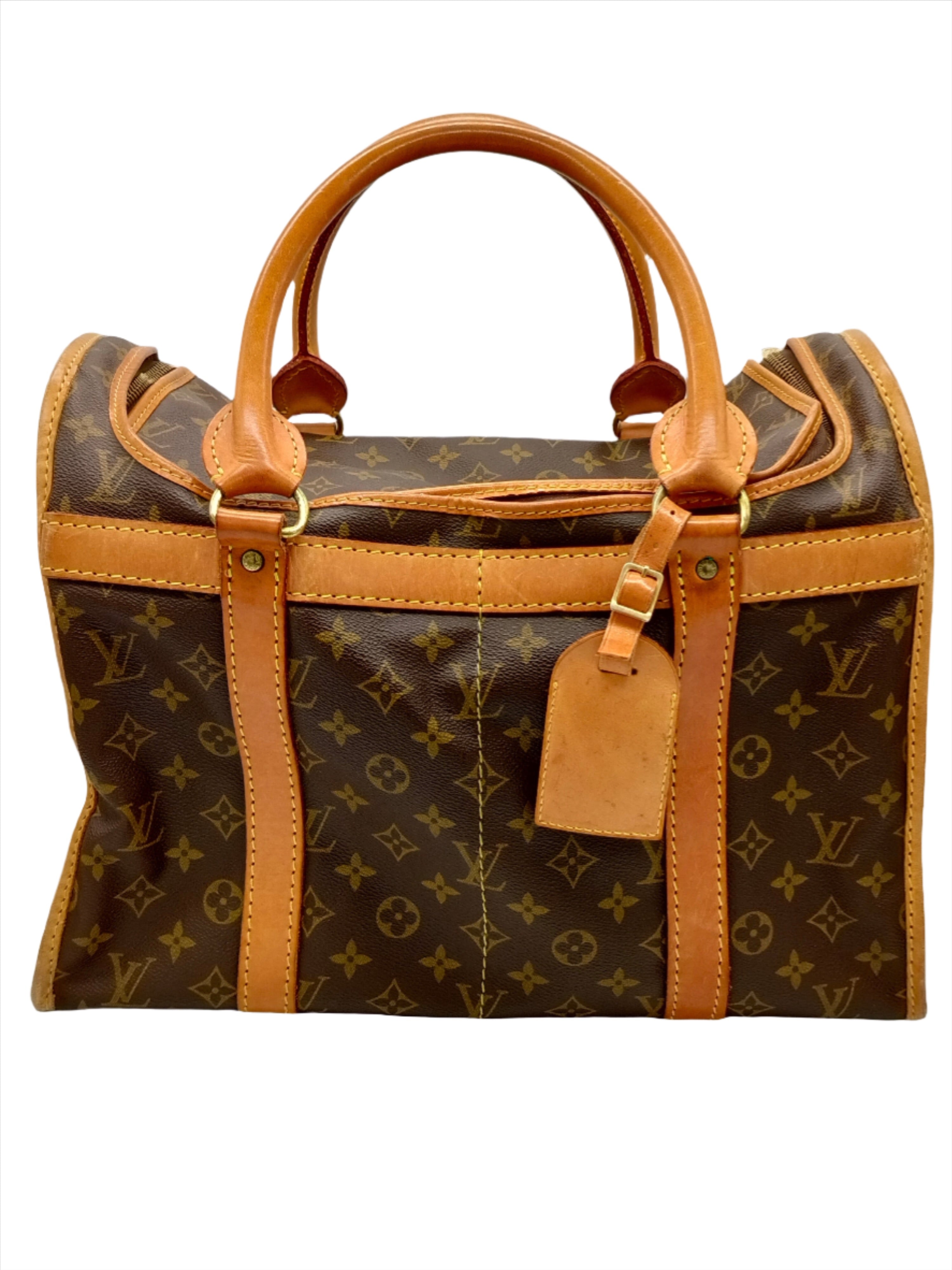 Louis Vuitton 50 Monogram Dog Carrier - '80s