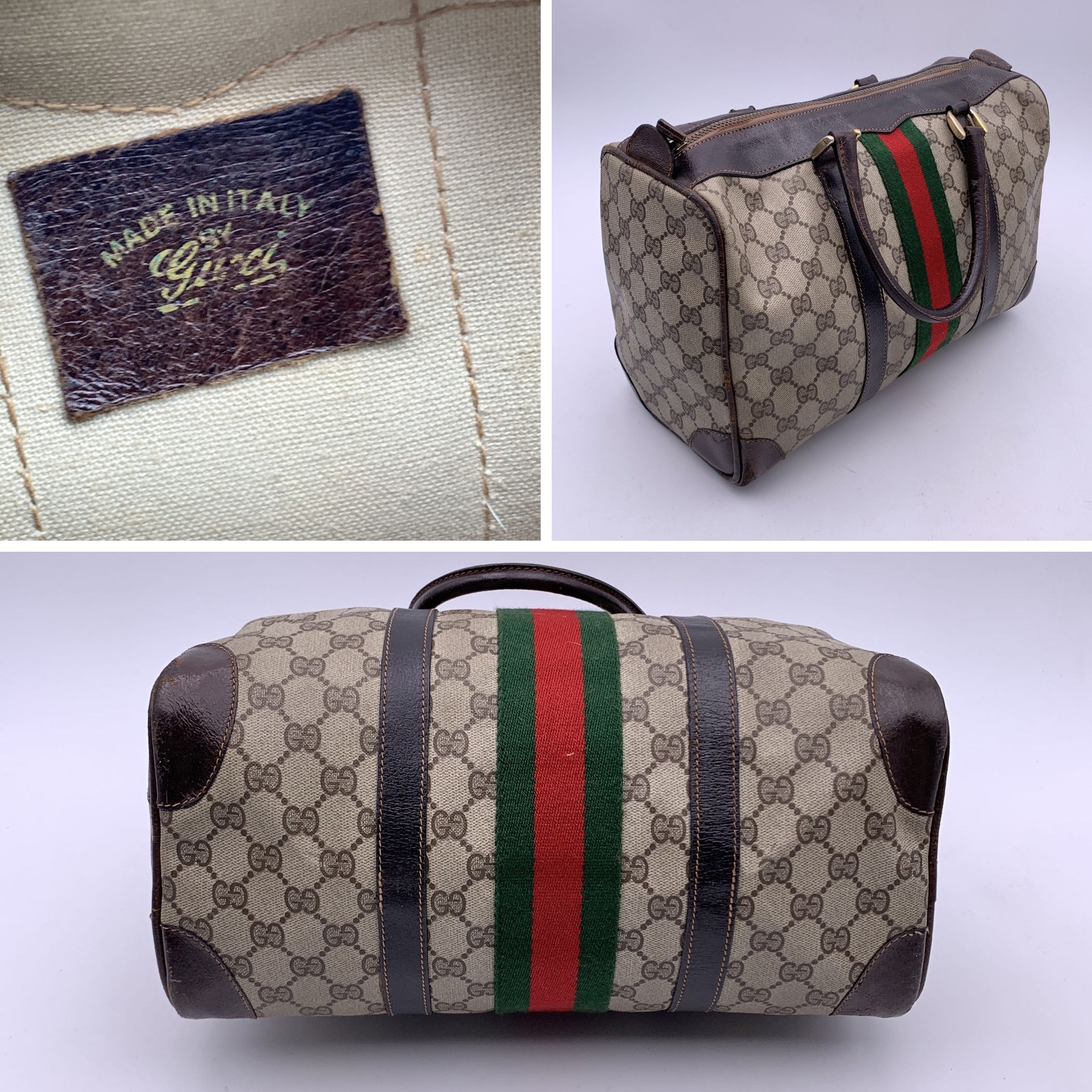 Gucci Handbag Vintage Boston