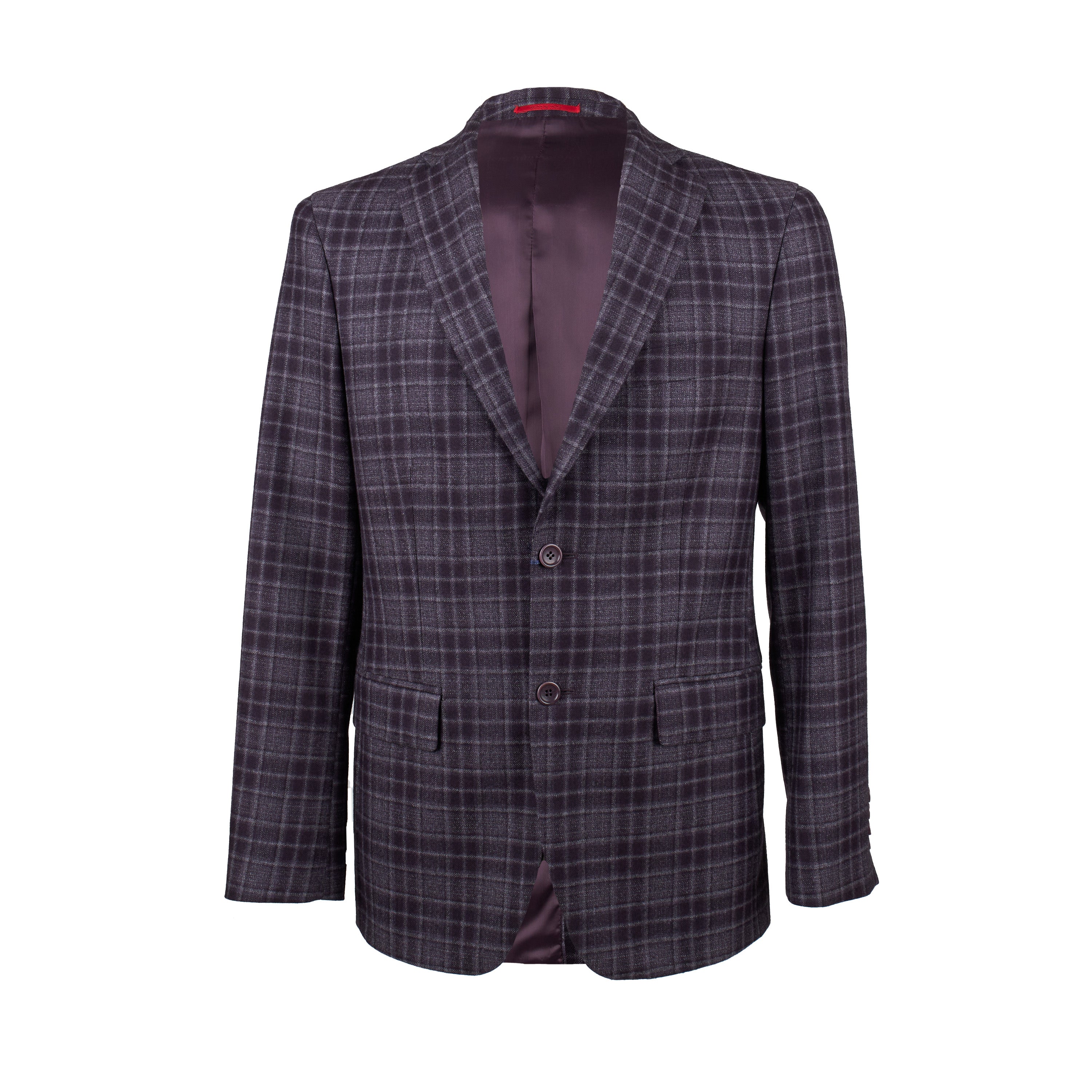 Boggi Plaid Wool Jacket - '10s