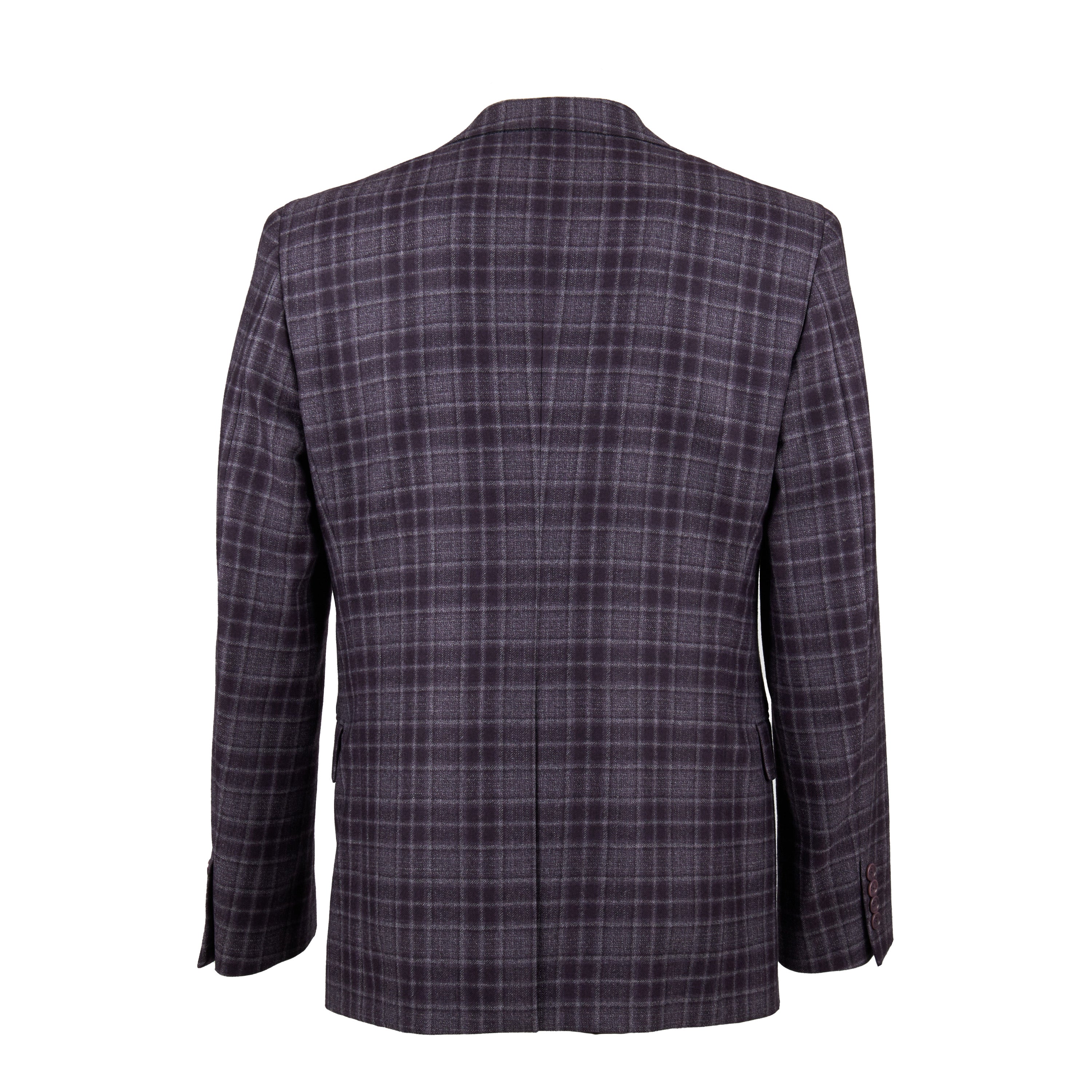 Boggi Plaid Wool Jacket - '10s