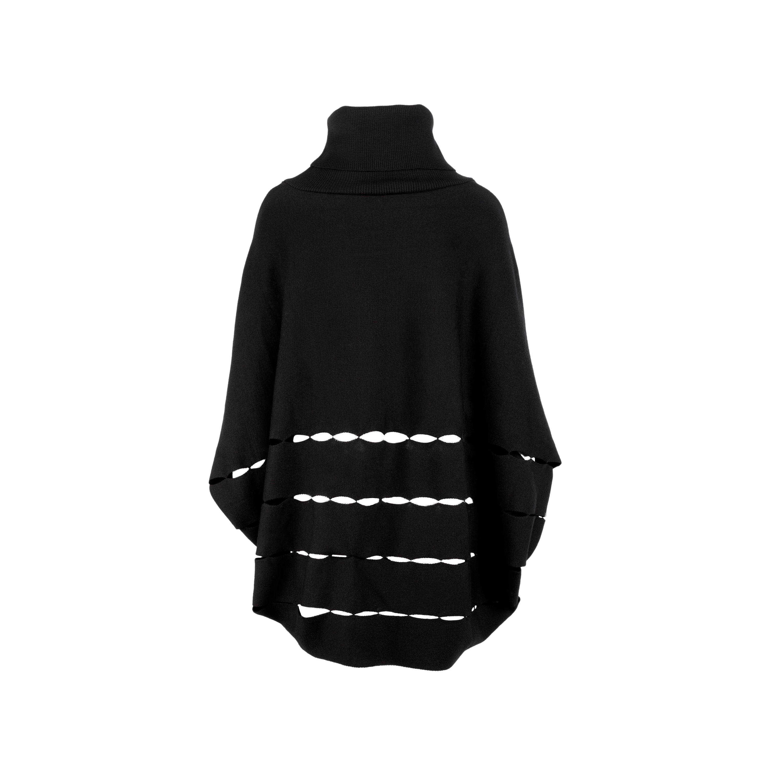 Gaetano Navarra Turtleneck Poncho - '00s