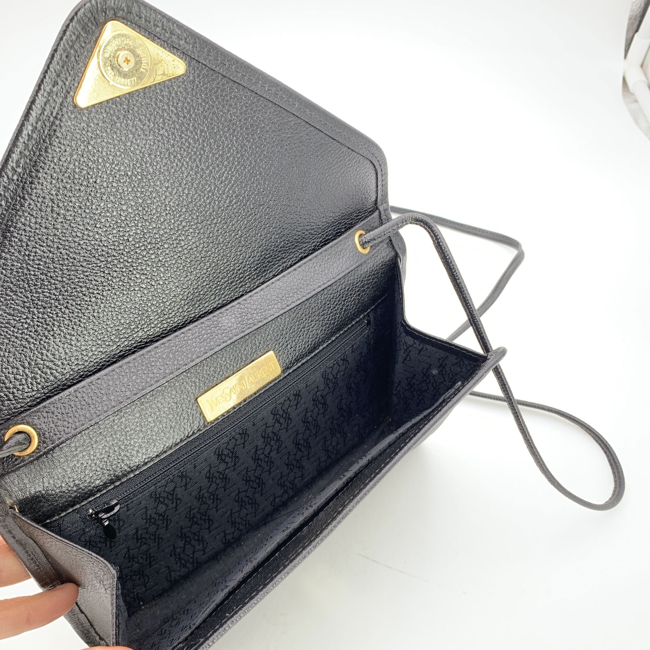 Yves Saint Laurent Crossbody Bag Vintage Messenger