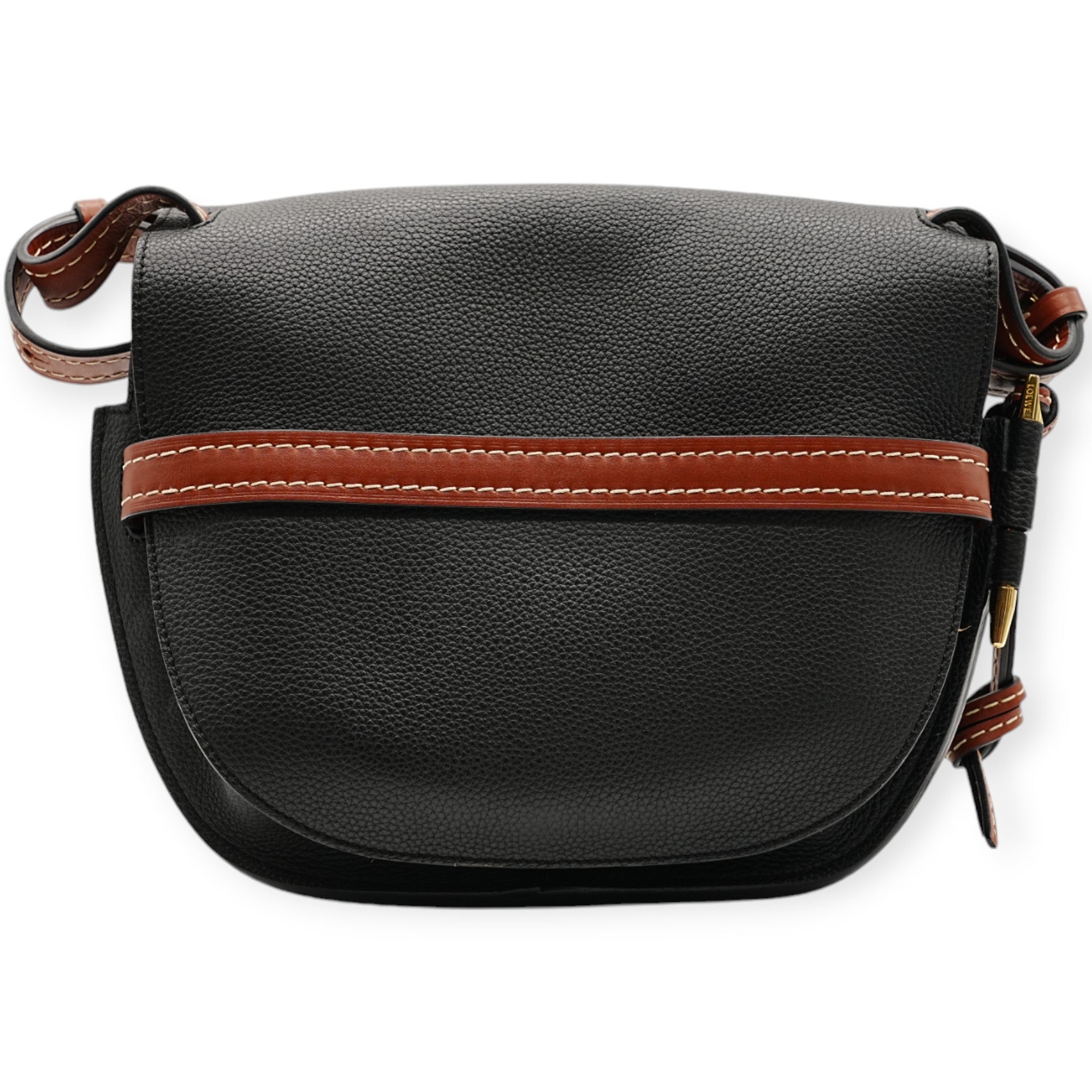 Loewe Black Gate Crossbody Bag - '10s