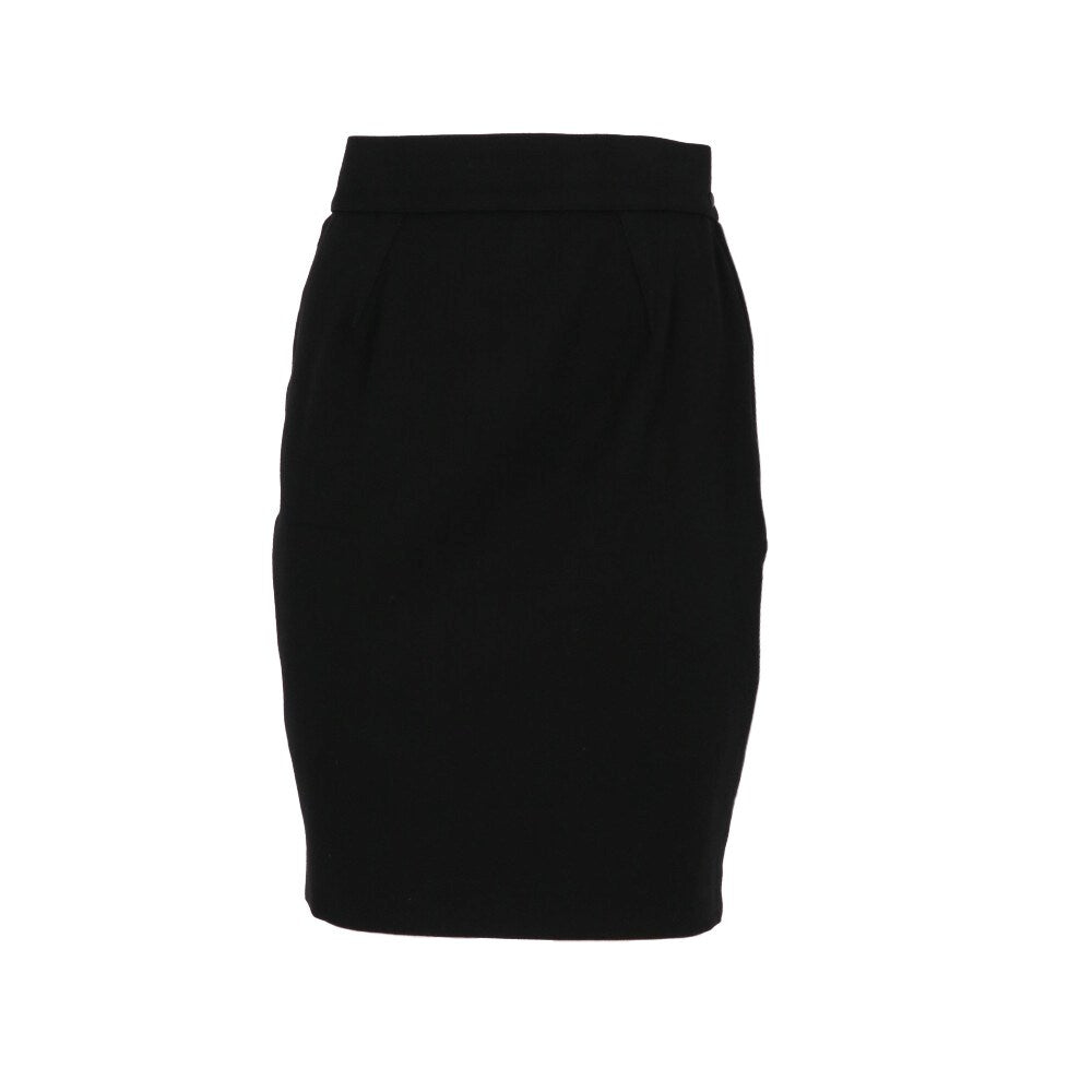 Thierry Mugler Black Wool Skirt - '80s