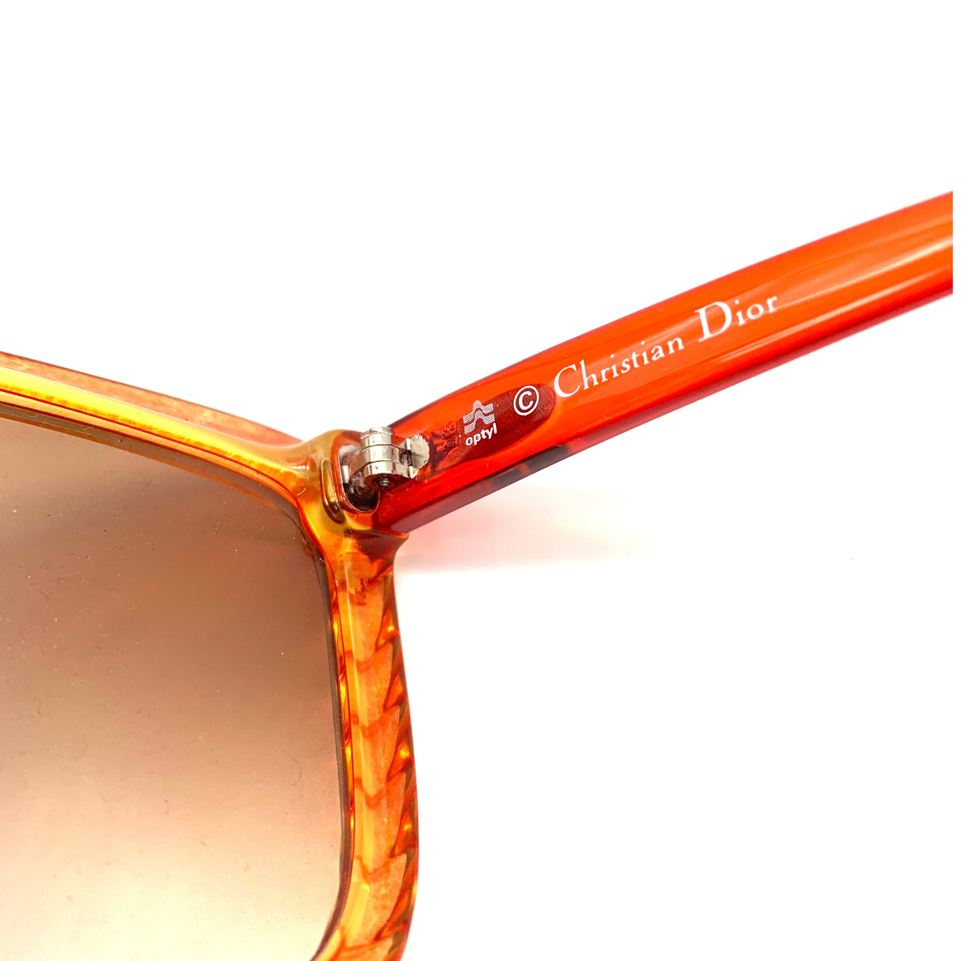 Christian Dior Vintage Square Sunglasses - '70s