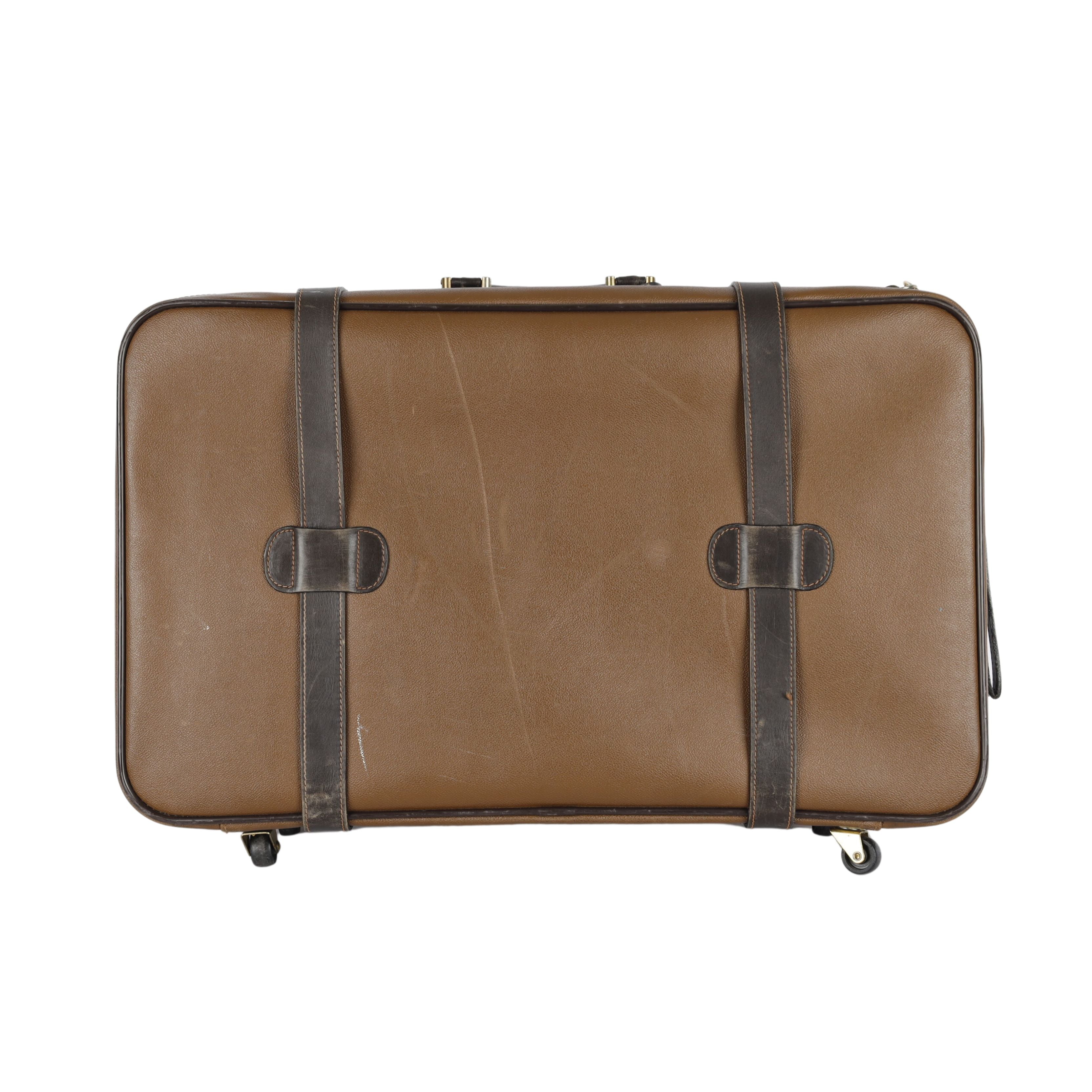 Trussardi Vintage Leather Luggage - '90s