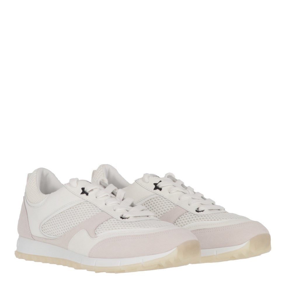 Jimmy Choo Java White Leather Sneakers - 2020s