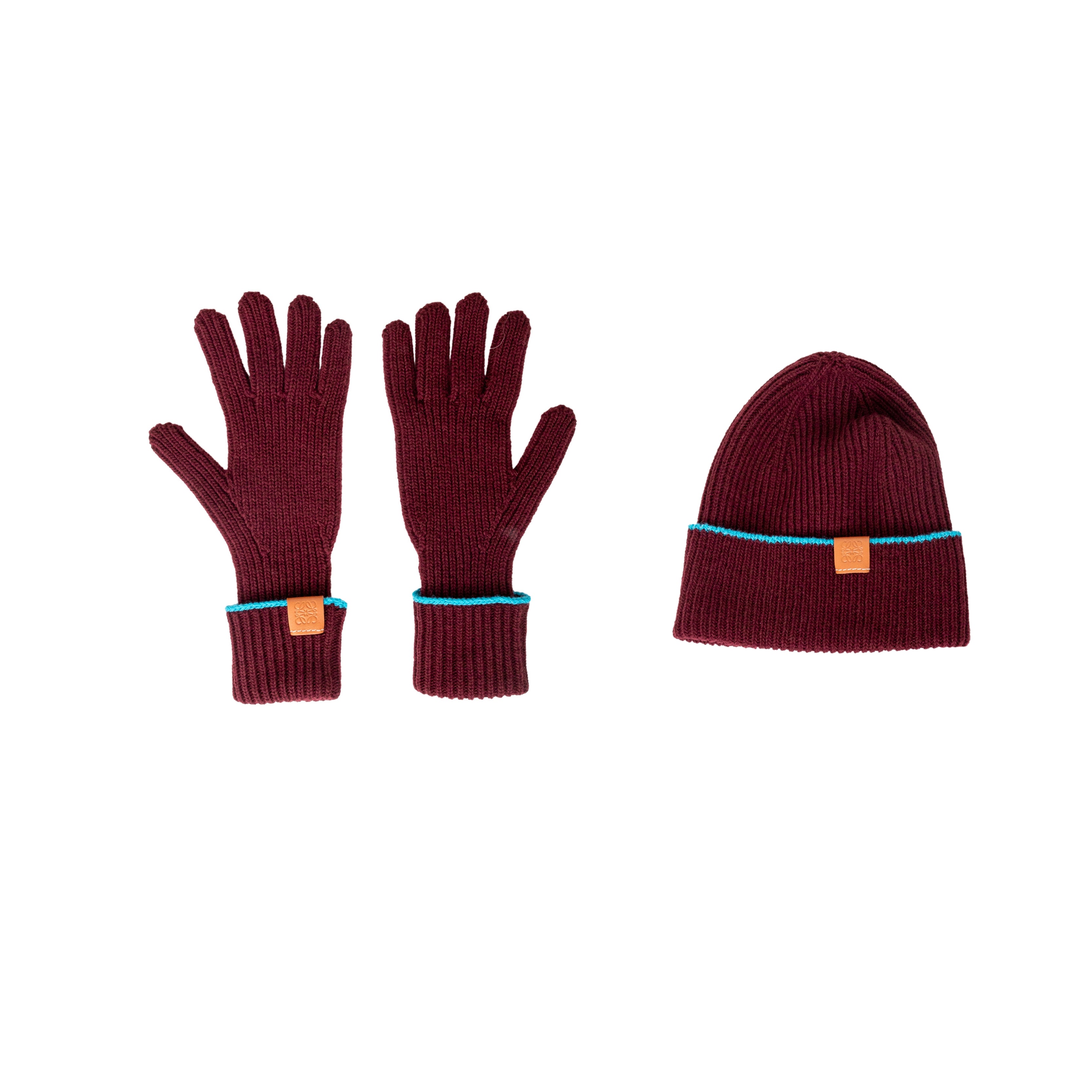 Loewe Knitted Hat and Glove Set - '20s