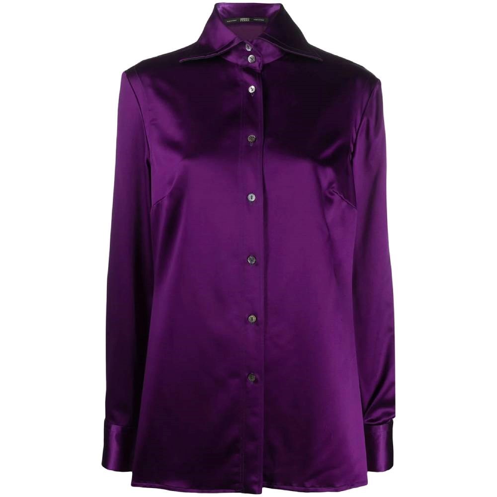 Gianfranco Ferré Purple Shirt - '90s