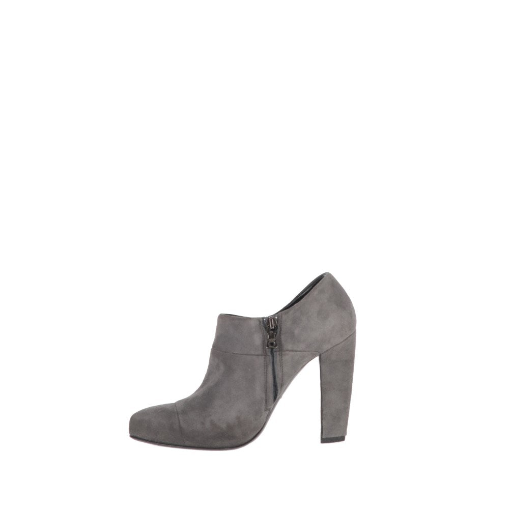 Prada Grey Suede Ankle Boots - 2000s