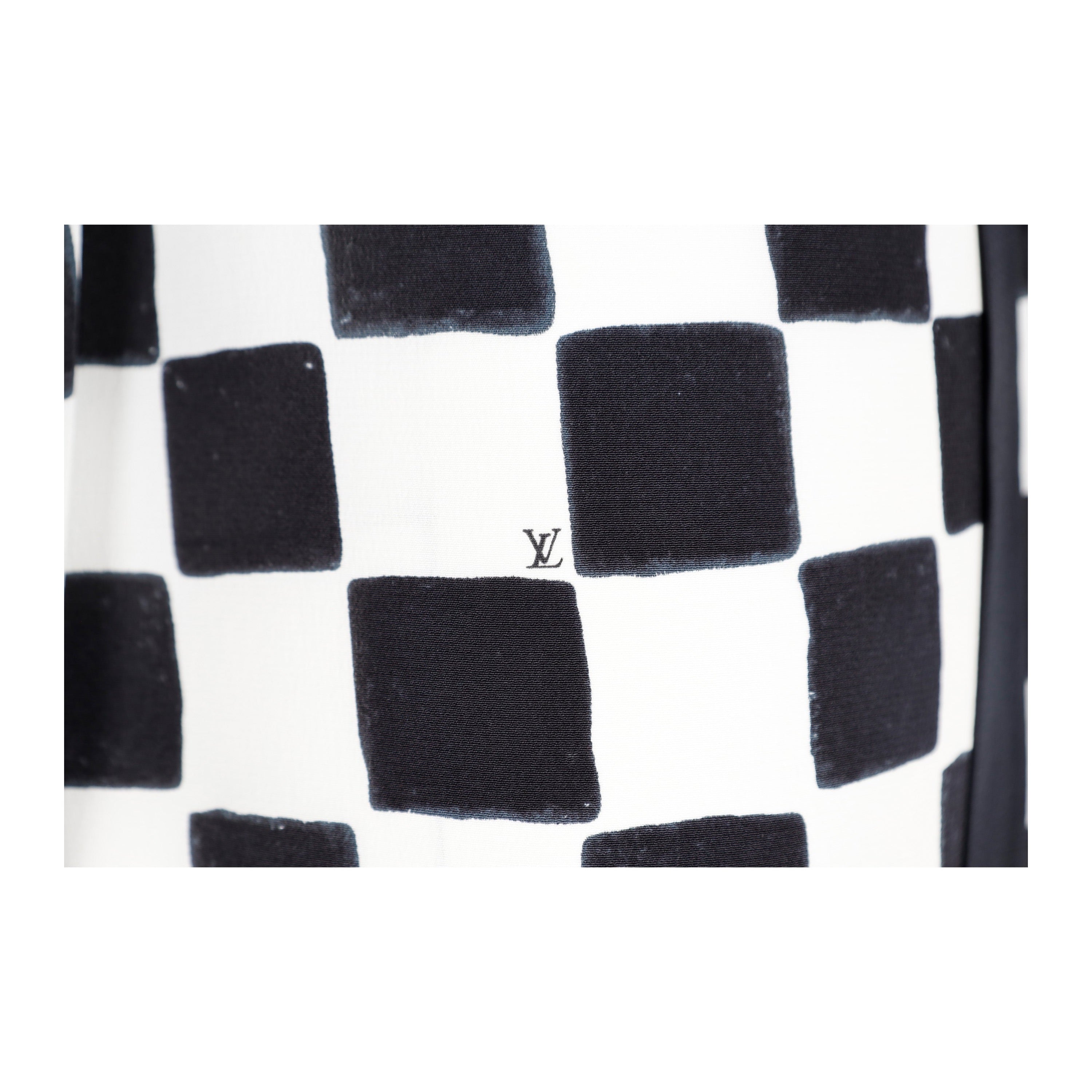 Louis Vuitton Checker and Polka Dots Dress - '10s