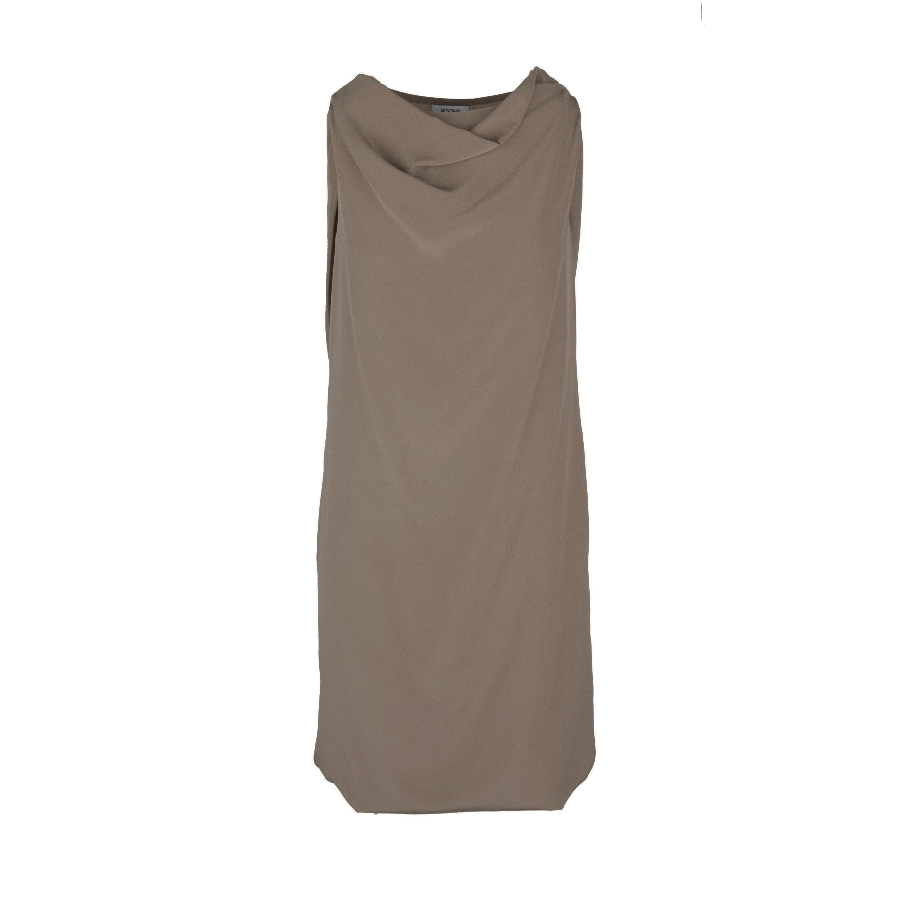 Moschino Draped Shift Dress - '10s