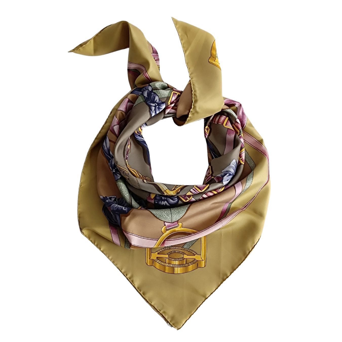 Hermès Hermès Grand Manège silk scarf 89x89 - '10s