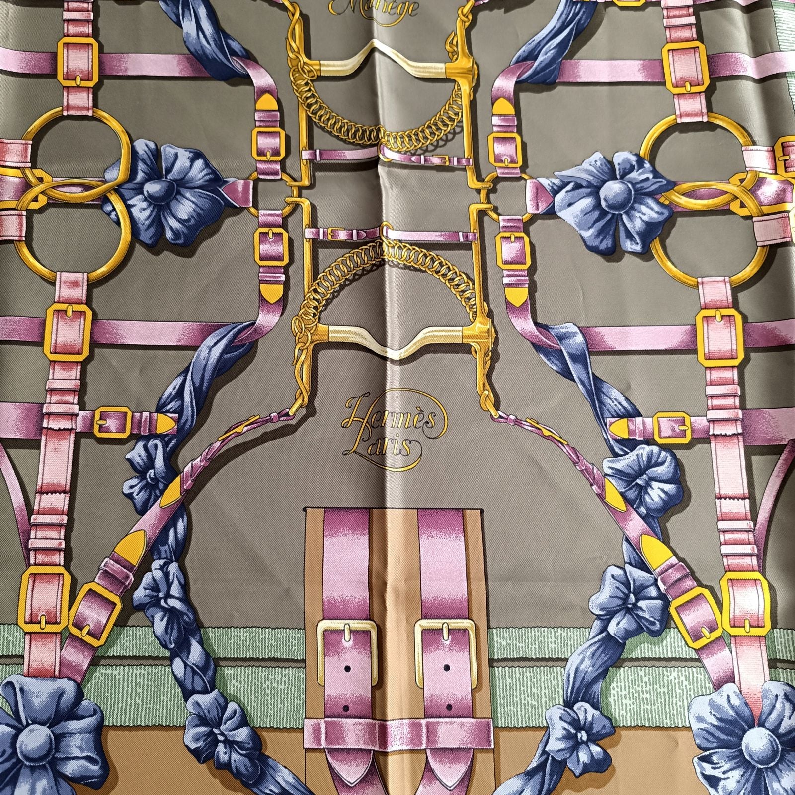 Hermès Hermès Grand Manège silk scarf 89x89 - '10s