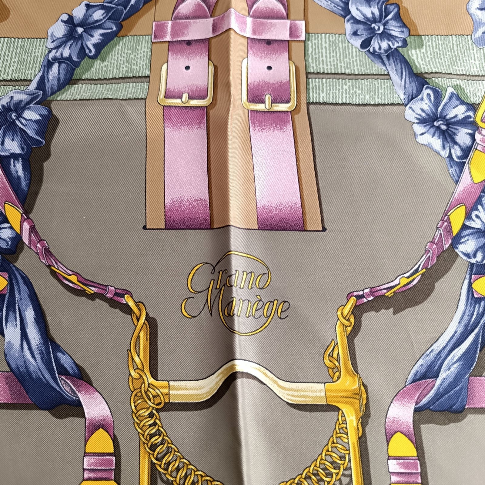 Hermès Hermès Grand Manège silk scarf 89x89 - '10s