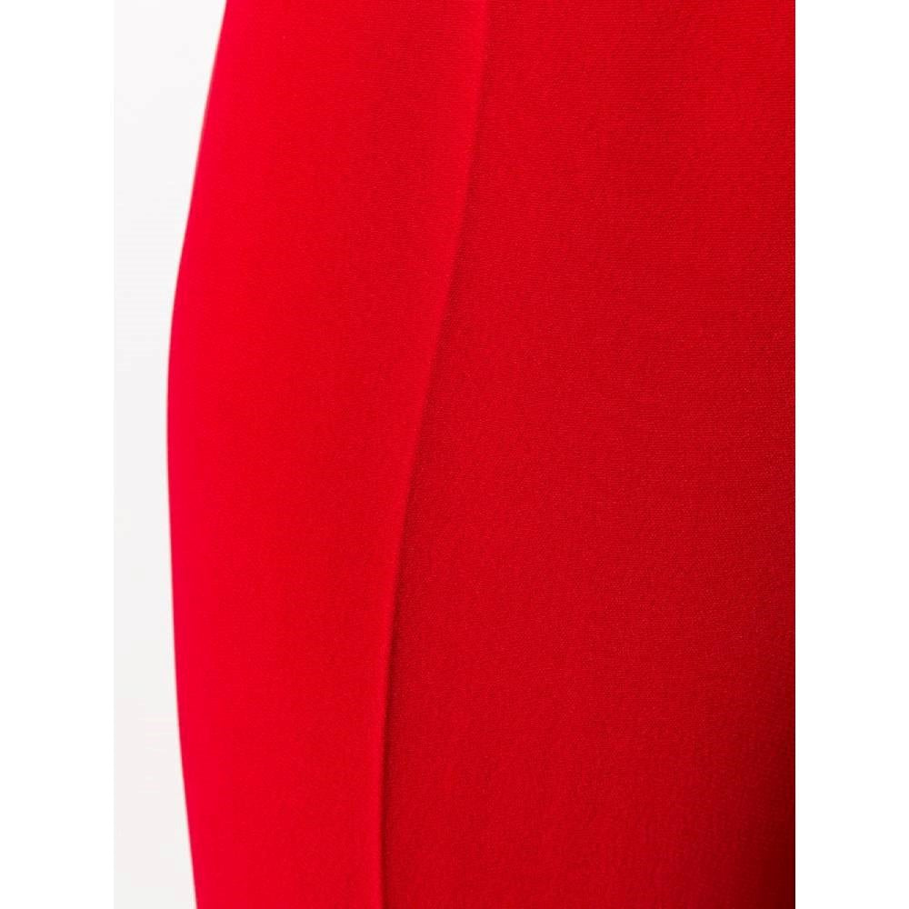 Moschino Red High Waist Trousers - '90s