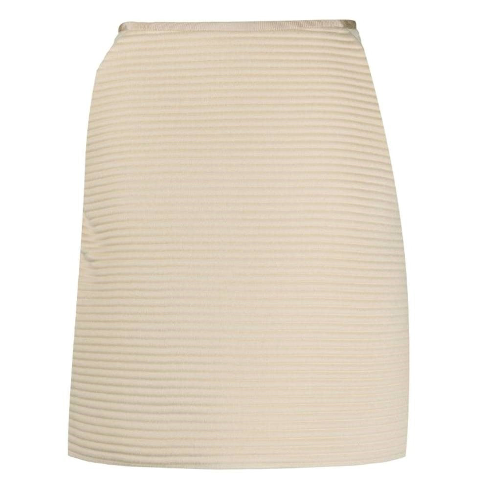 Gianfranco Ferré Ivory Mini Skirt - 2000s