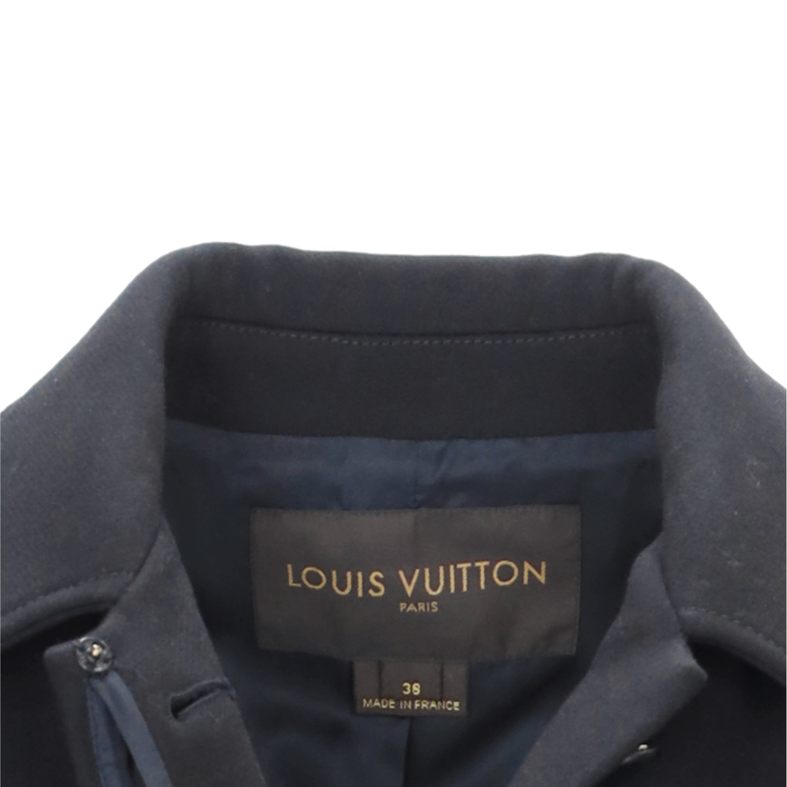 Louis Vuitton Black Coat - '10s